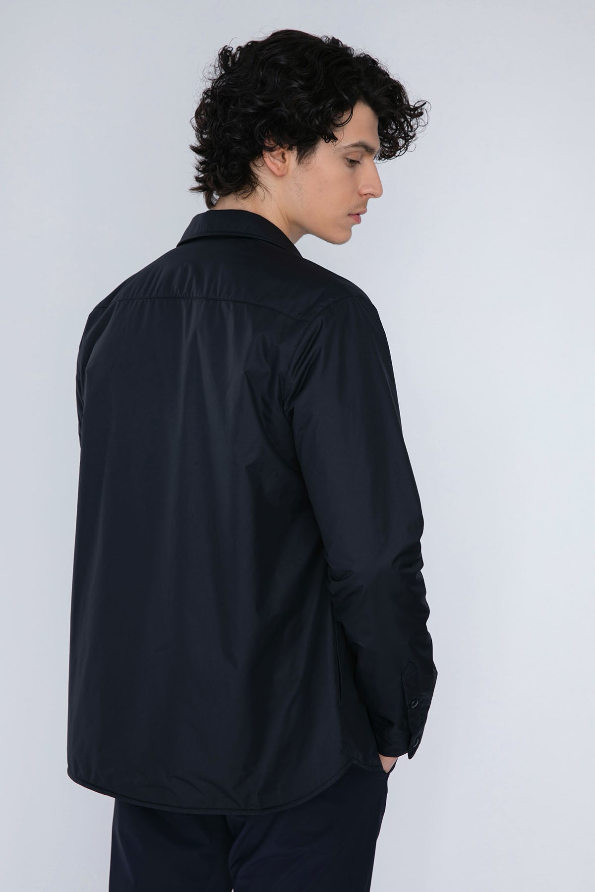 Fradi Dolgulu Kapak Cep Detaylı İnce Ceket-Libas Trendy Fashion Store