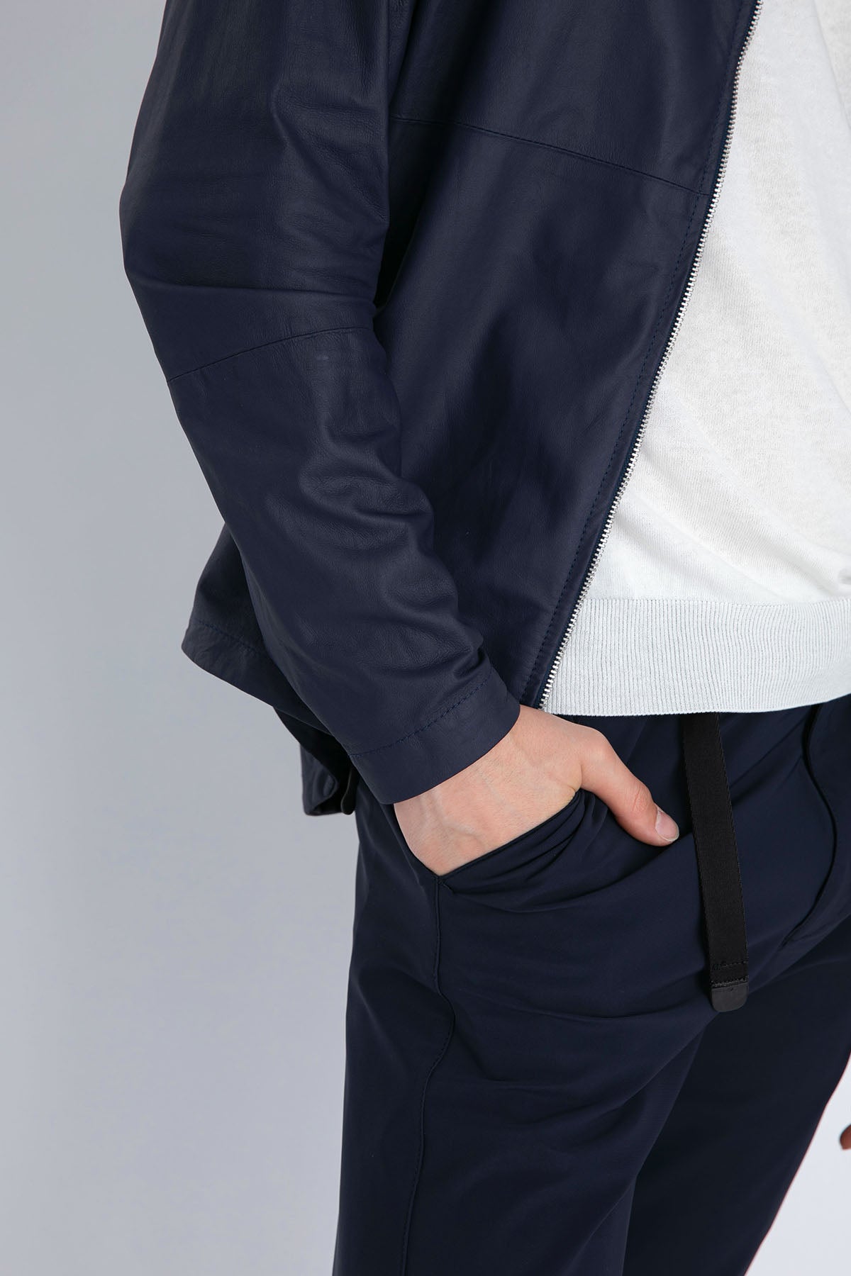 Fradi Kapak Cep Detaylı Deri Ceket-Libas Trendy Fashion Store