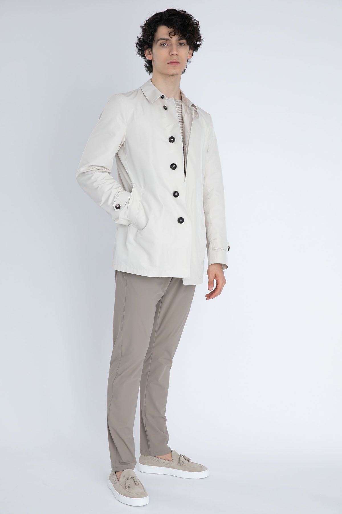 Fradi Klips Kemerli Streç Teknik Pantolon-Libas Trendy Fashion Store