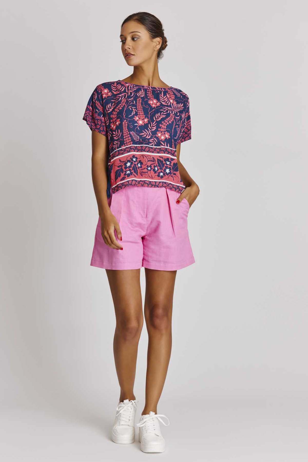 Rene Derhy Felicity Desenli Bluz-Libas Trendy Fashion Store