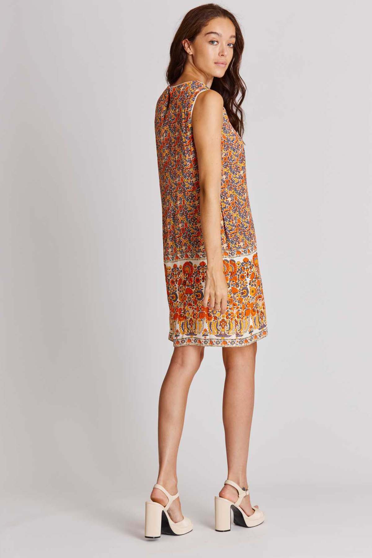 Rene Derhy Above Çiçek Desenli Dizüstü Elbise-Libas Trendy Fashion Store