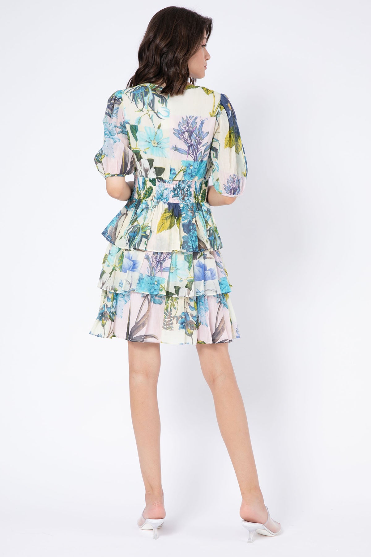 Rene Derhy Albi V Yaka Dizüstü Elbise-Libas Trendy Fashion Store