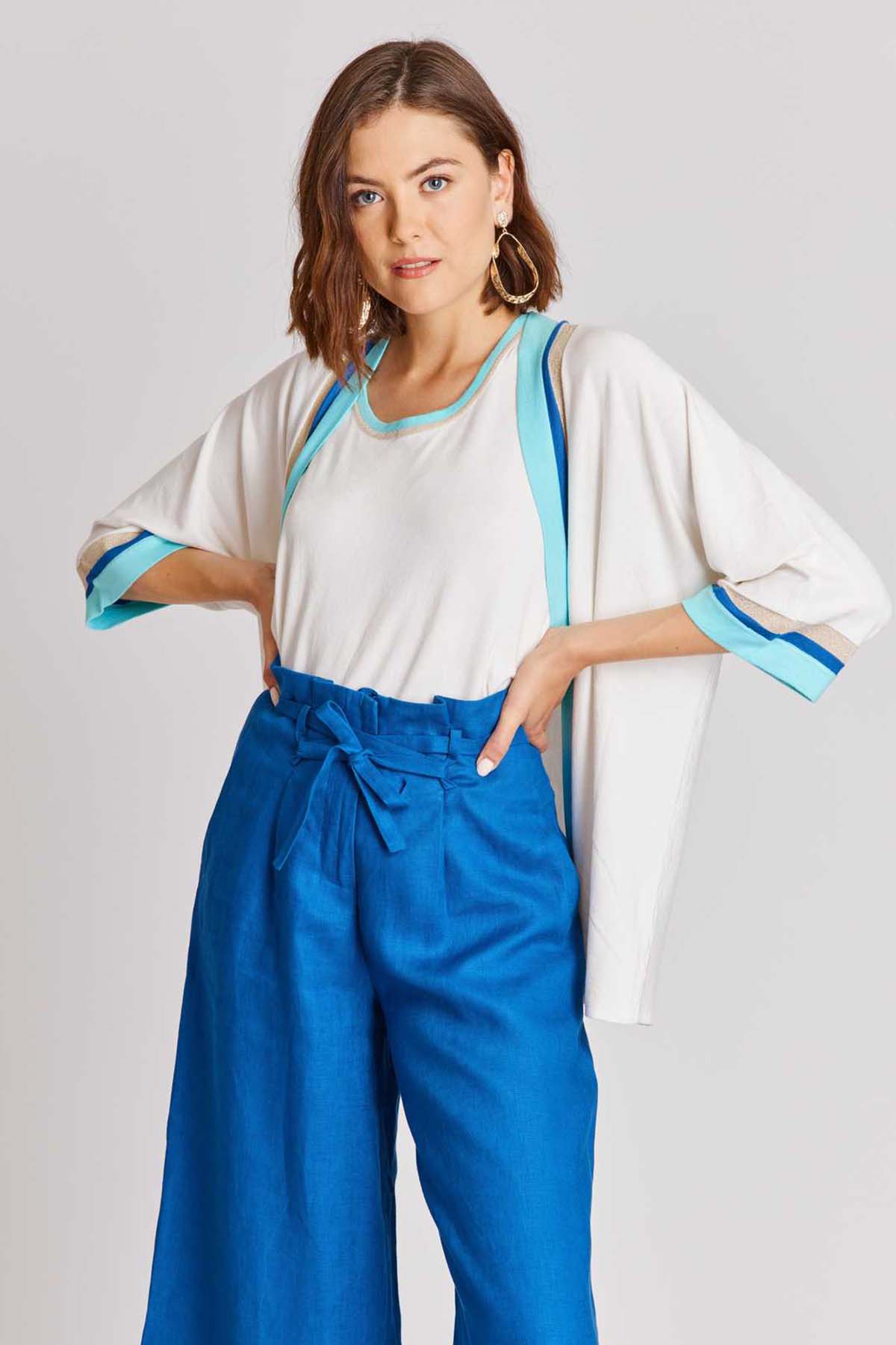 Rene Derhy Nantucket T-shirt Ceket Set-Libas Trendy Fashion Store