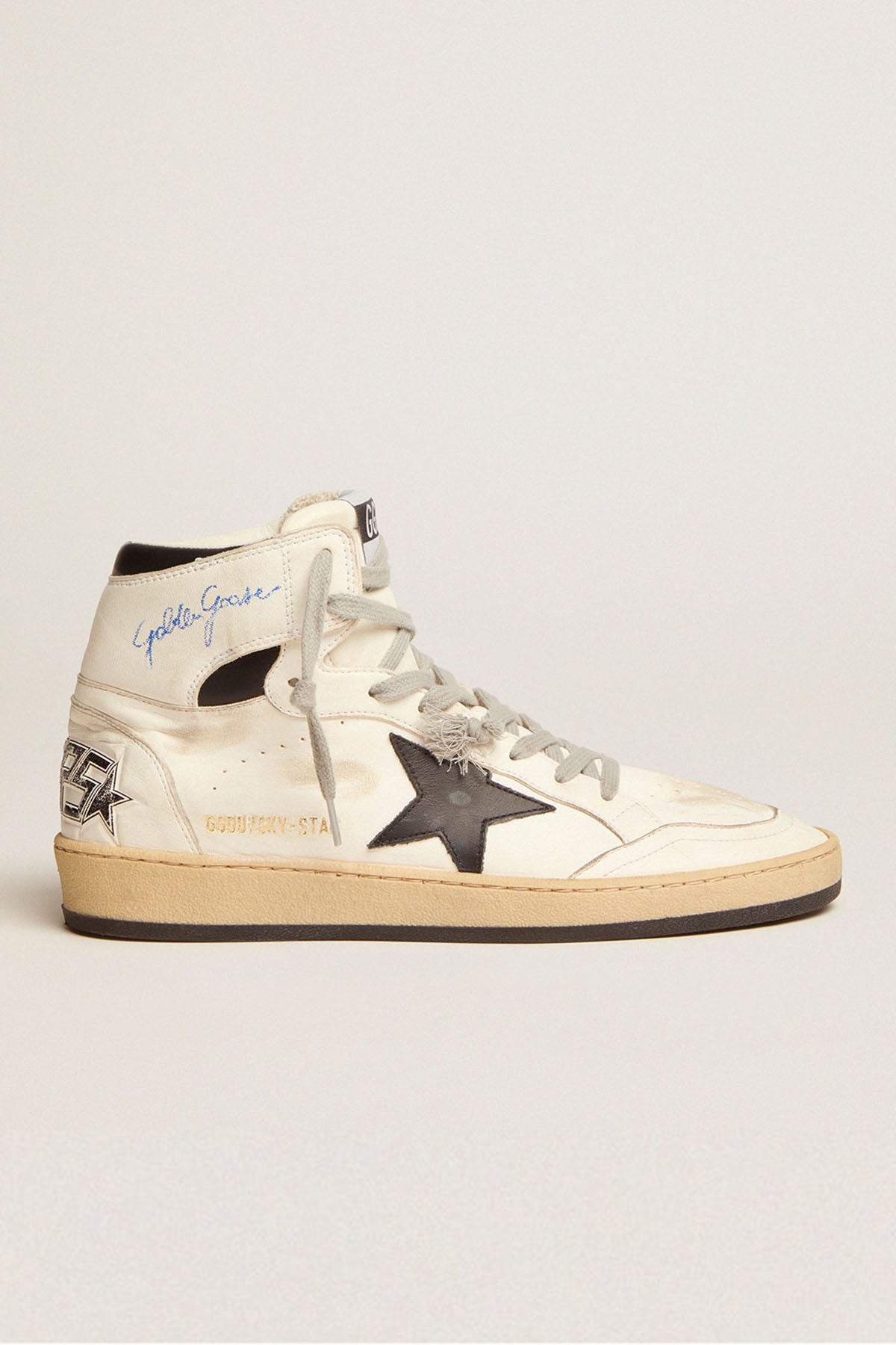 Golden Goose Sky-Star Bilekli Deri Sneaker Ayakkabı-Libas Trendy Fashion Store