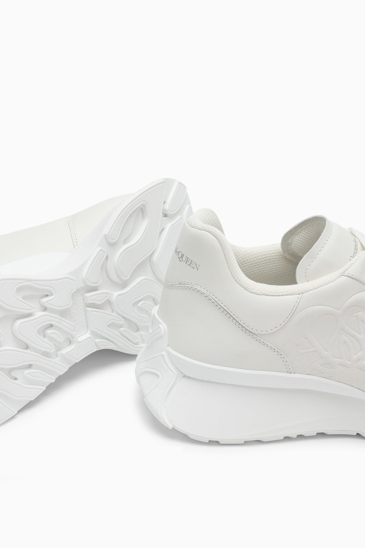 Alexander Mcqueen Deri Sneaker Ayakkabı-Libas Trendy Fashion Store