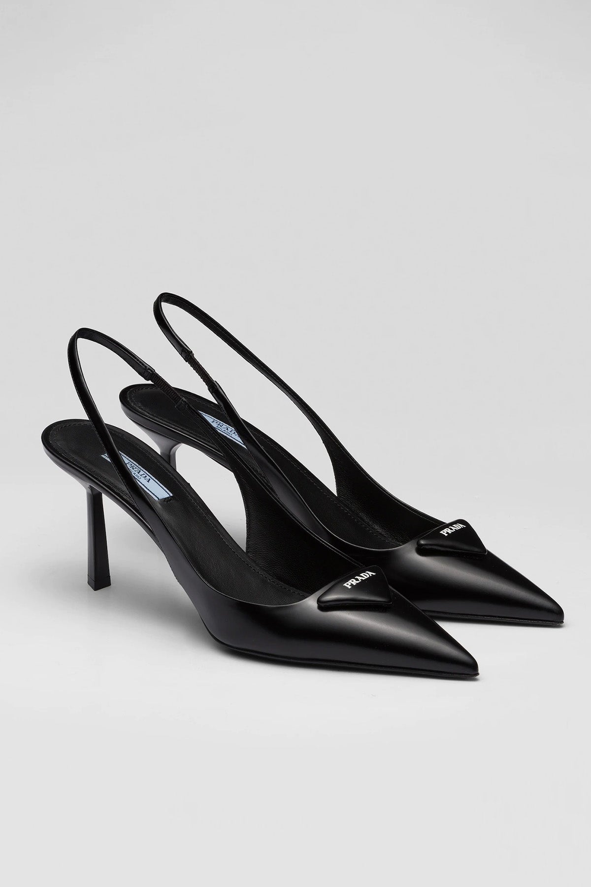 Prada Deri Stiletto Ayakkabı-Libas Trendy Fashion Store