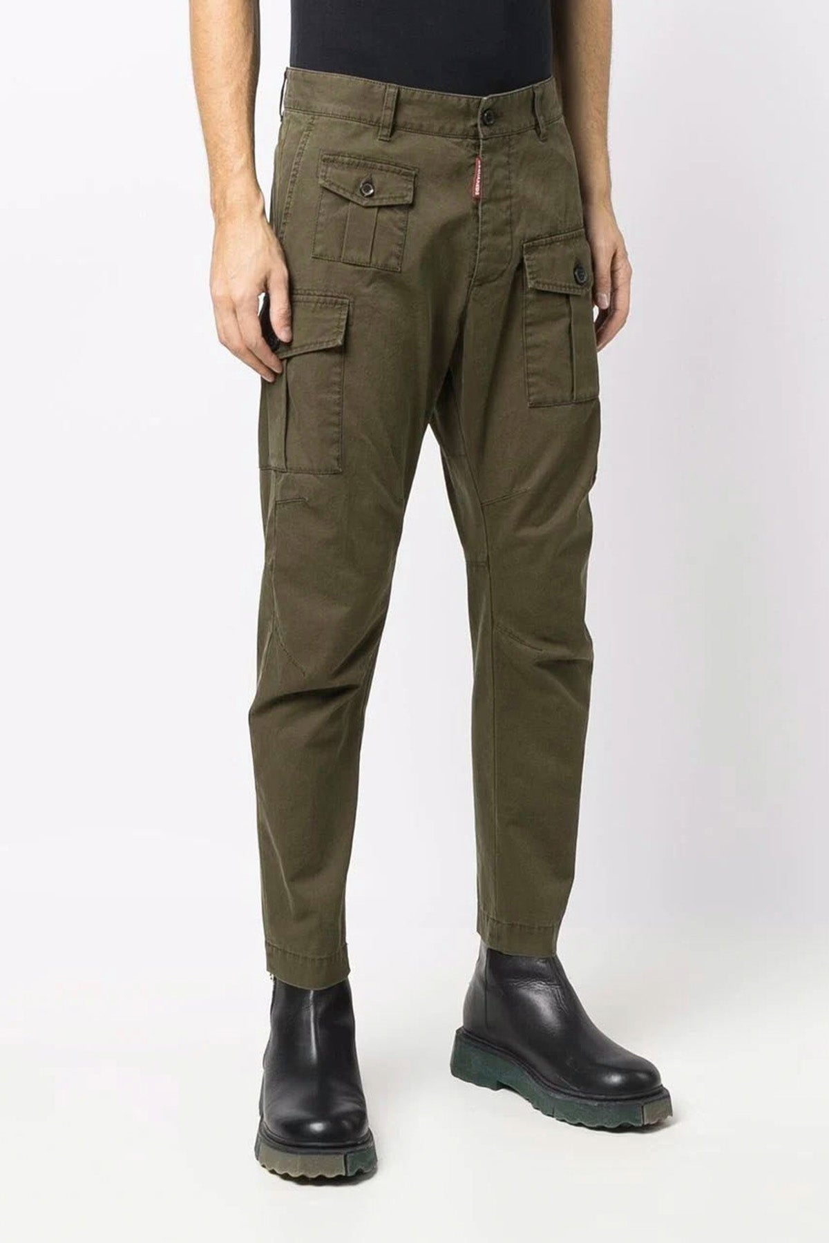 Dsquared Sexy Cargo Fit Pantolon-Libas Trendy Fashion Store