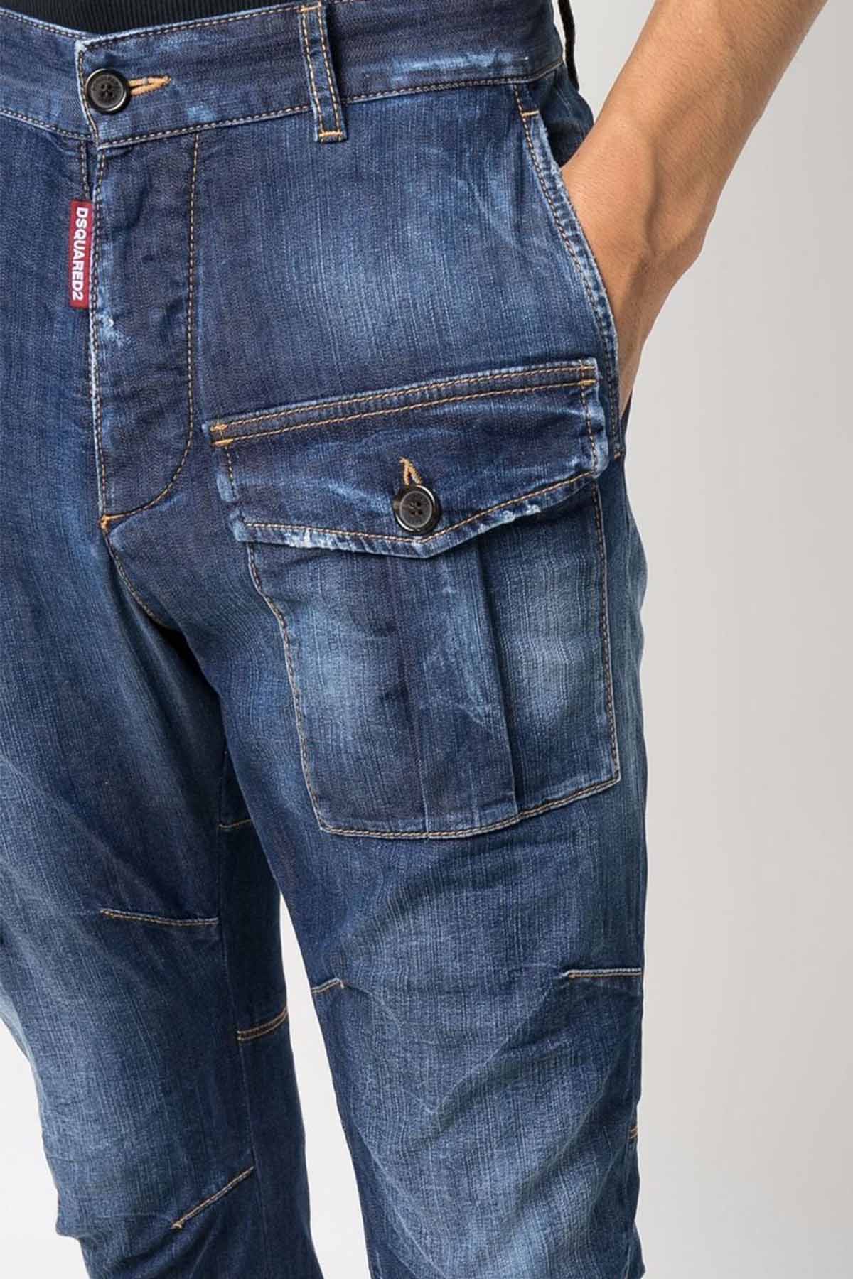 Dsquared Sexy Cargo Fit Jeans-Libas Trendy Fashion Store