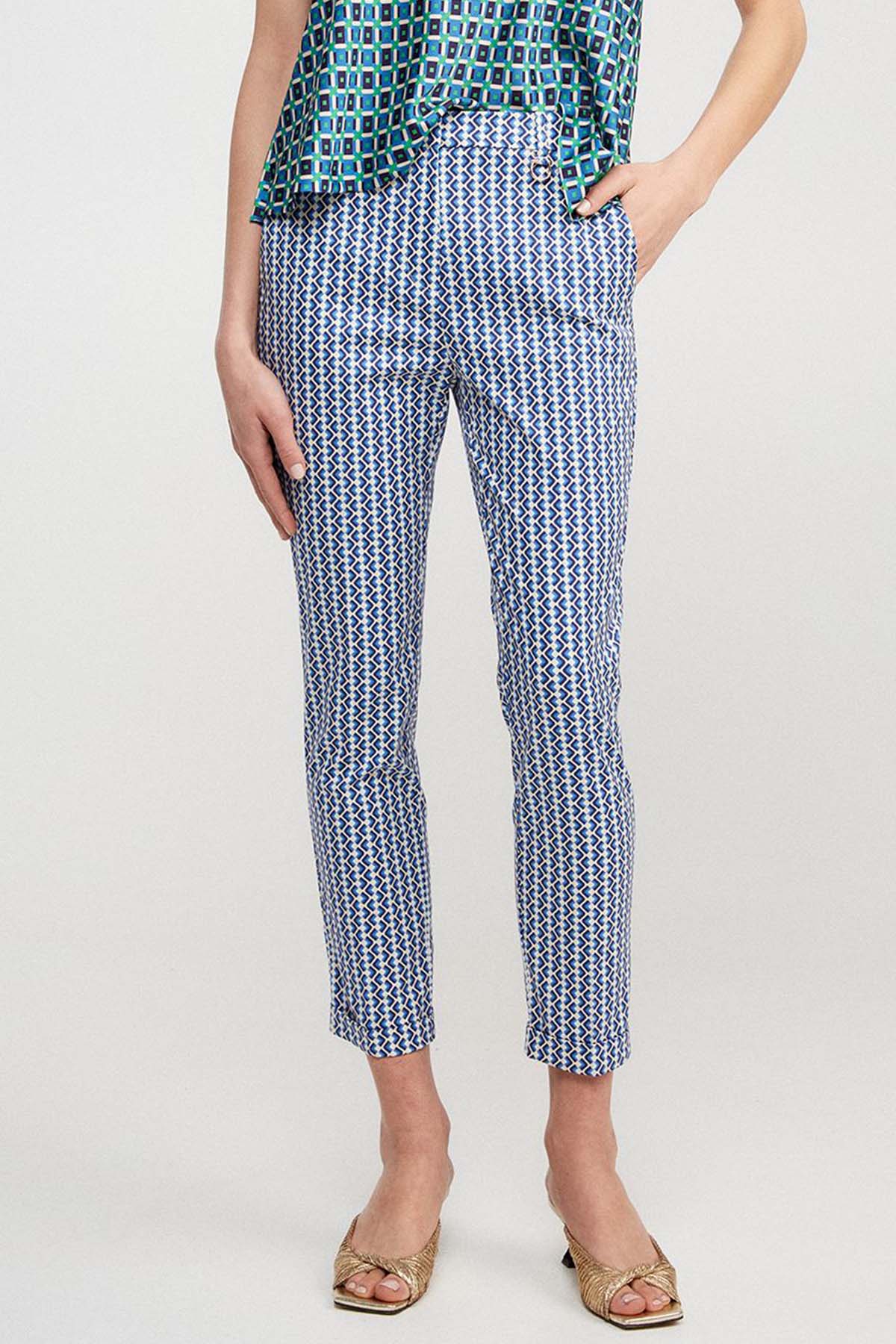 Bsb Desenli Yandan Cep Pantolon-Libas Trendy Fashion Store