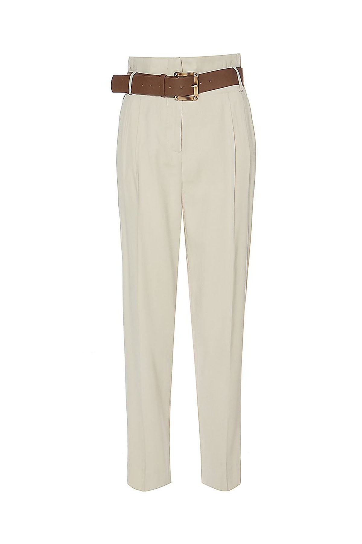 Bsb Pileli Yüksek Bel Paperbag Pantolon-Libas Trendy Fashion Store