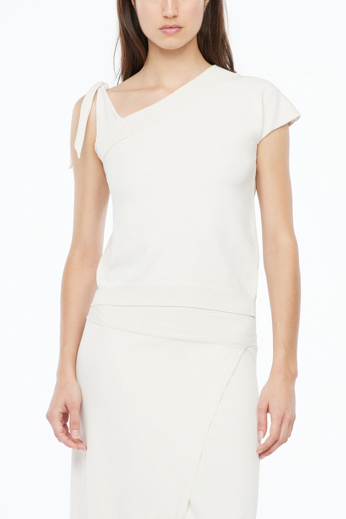 Sarah Pacini Tek Omuz Bağlamalı Bluz-Libas Trendy Fashion Store