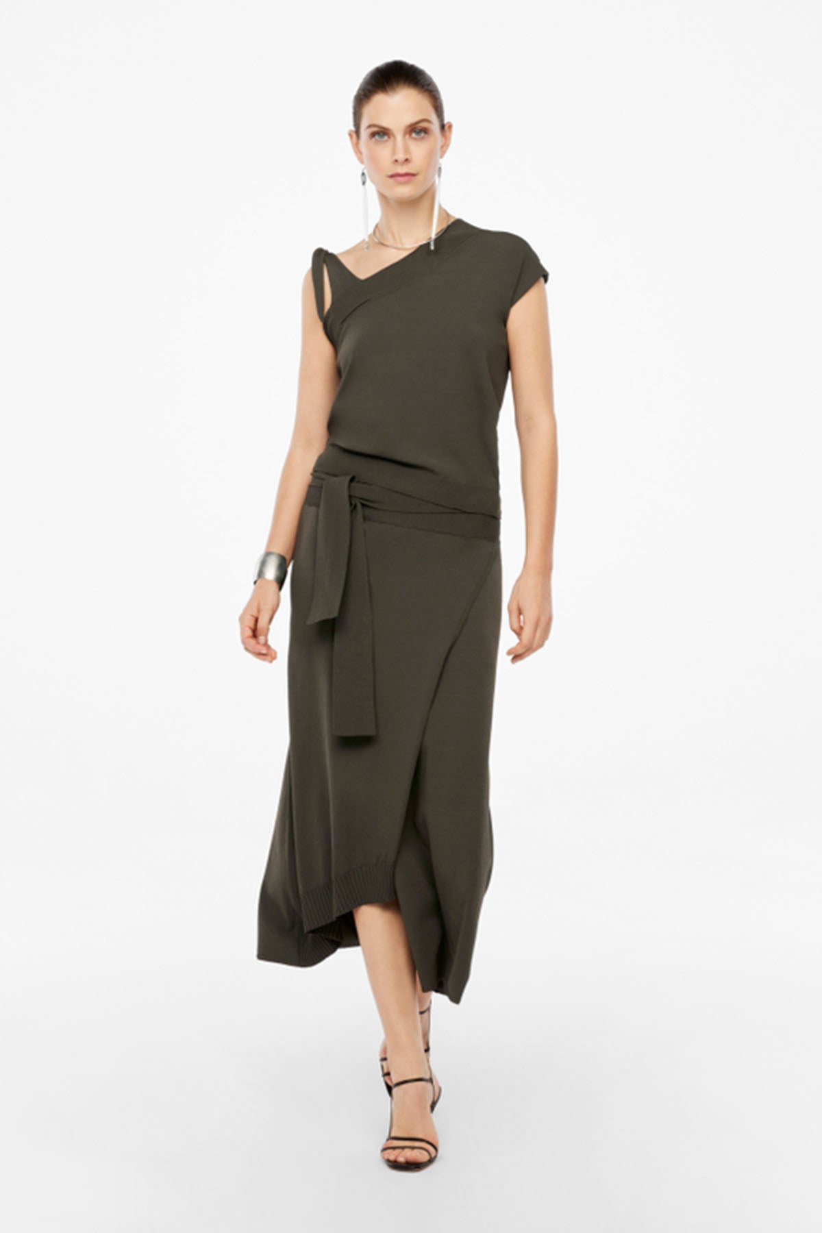 Sarah Pacini Tek Omuzdan Bağlamalı Bluz-Libas Trendy Fashion Store