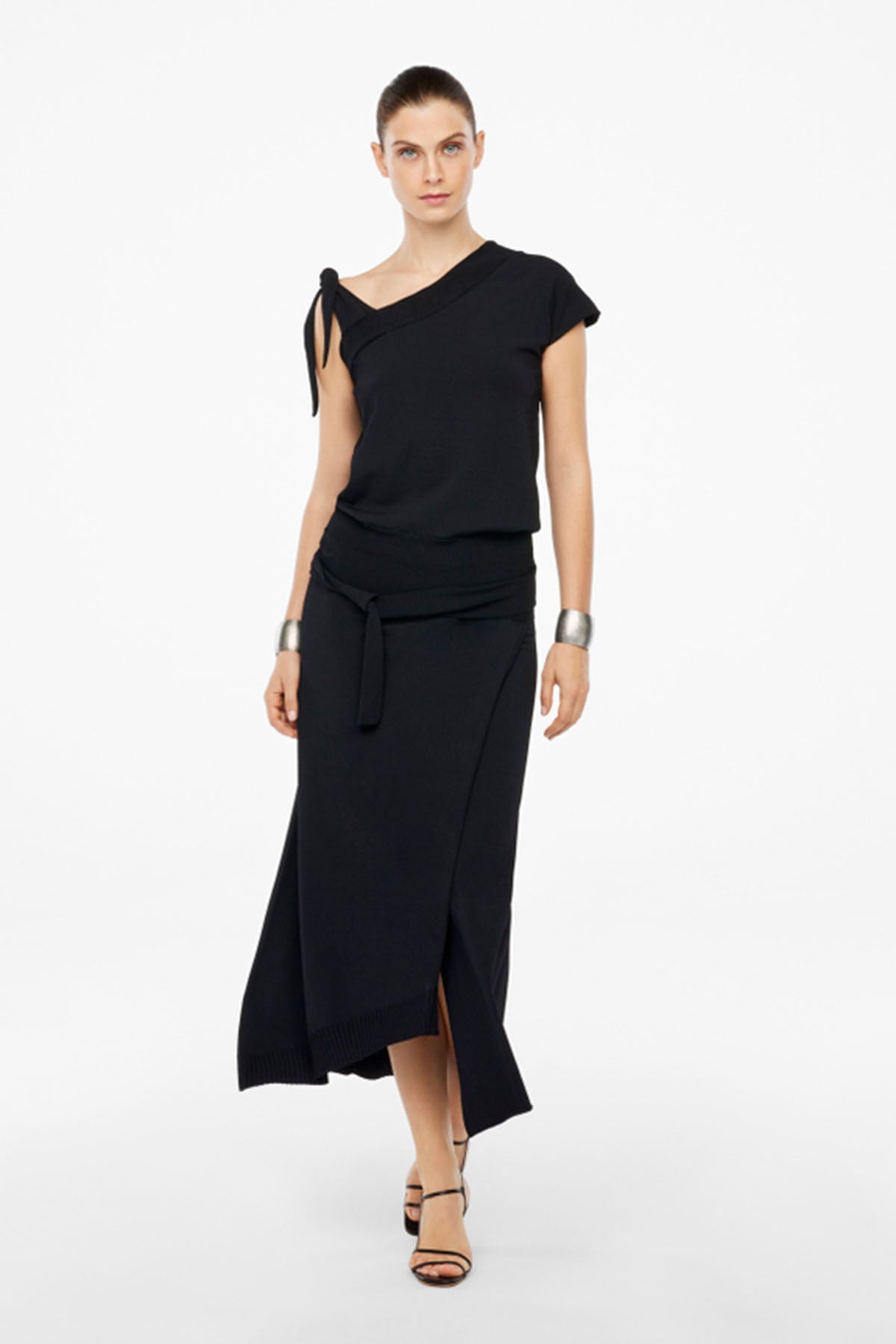 Sarah Pacini Tek Omuz Bağlamalı Bluz-Libas Trendy Fashion Store