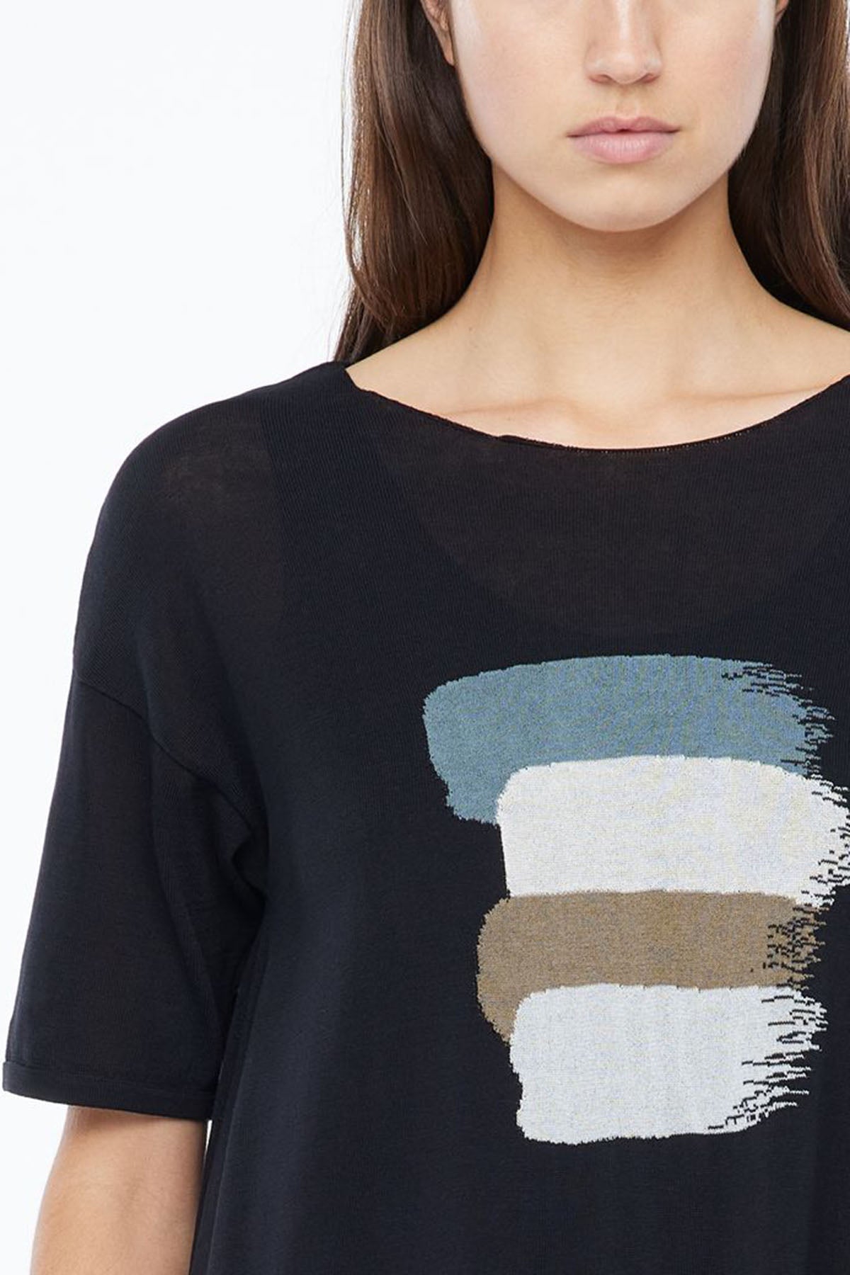 Sarah Pacini Geniş Kesim Örme Bluz-Libas Trendy Fashion Store