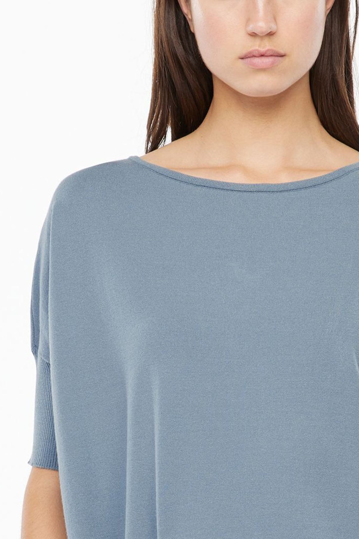 Sarah Pacini Büzgülü Cep Detaylı Geniş Kesim Bluz-Libas Trendy Fashion Store