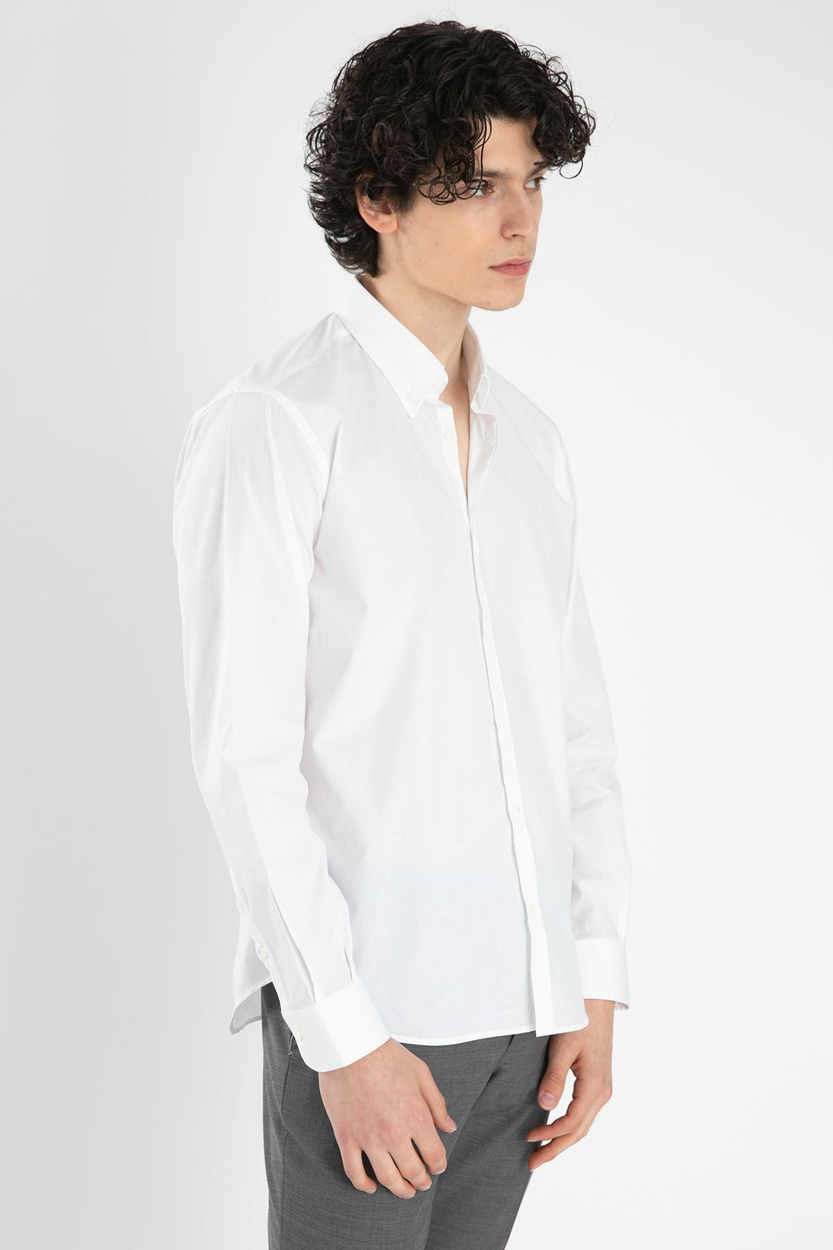 Poggianti Pisa Düğmeli Yaka Gömlek-Libas Trendy Fashion Store