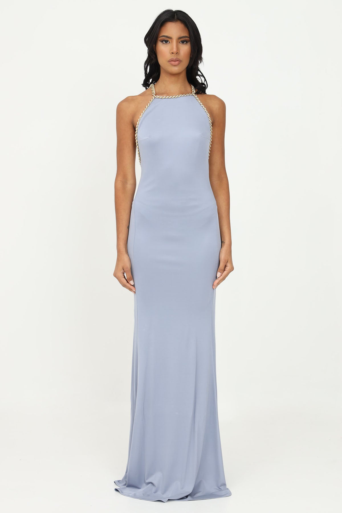 Elisabetta Franchi Uzun Abiye Elbise-Libas Trendy Fashion Store