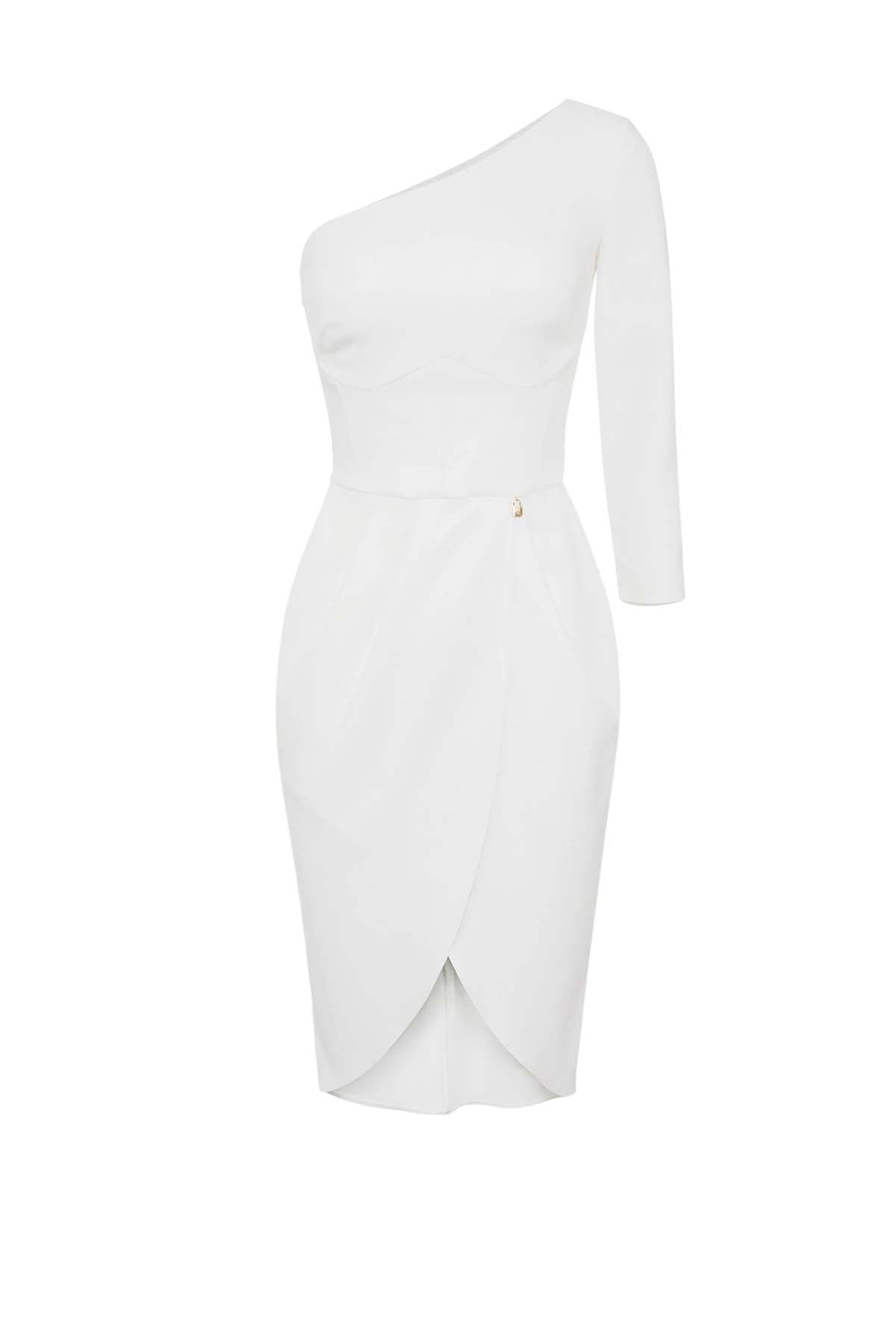 Elisabetta Franchi Mini Abiye Elbise-Libas Trendy Fashion Store