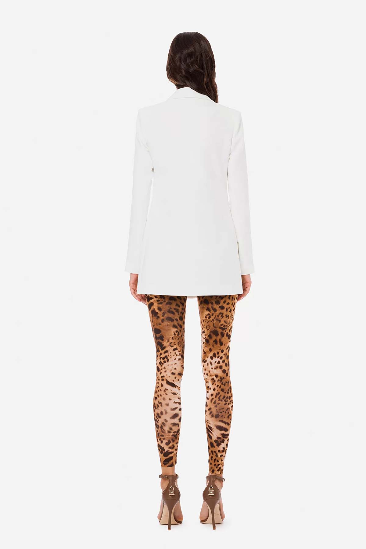 Elisabetta Franchi Kruvaze Ceket-Libas Trendy Fashion Store