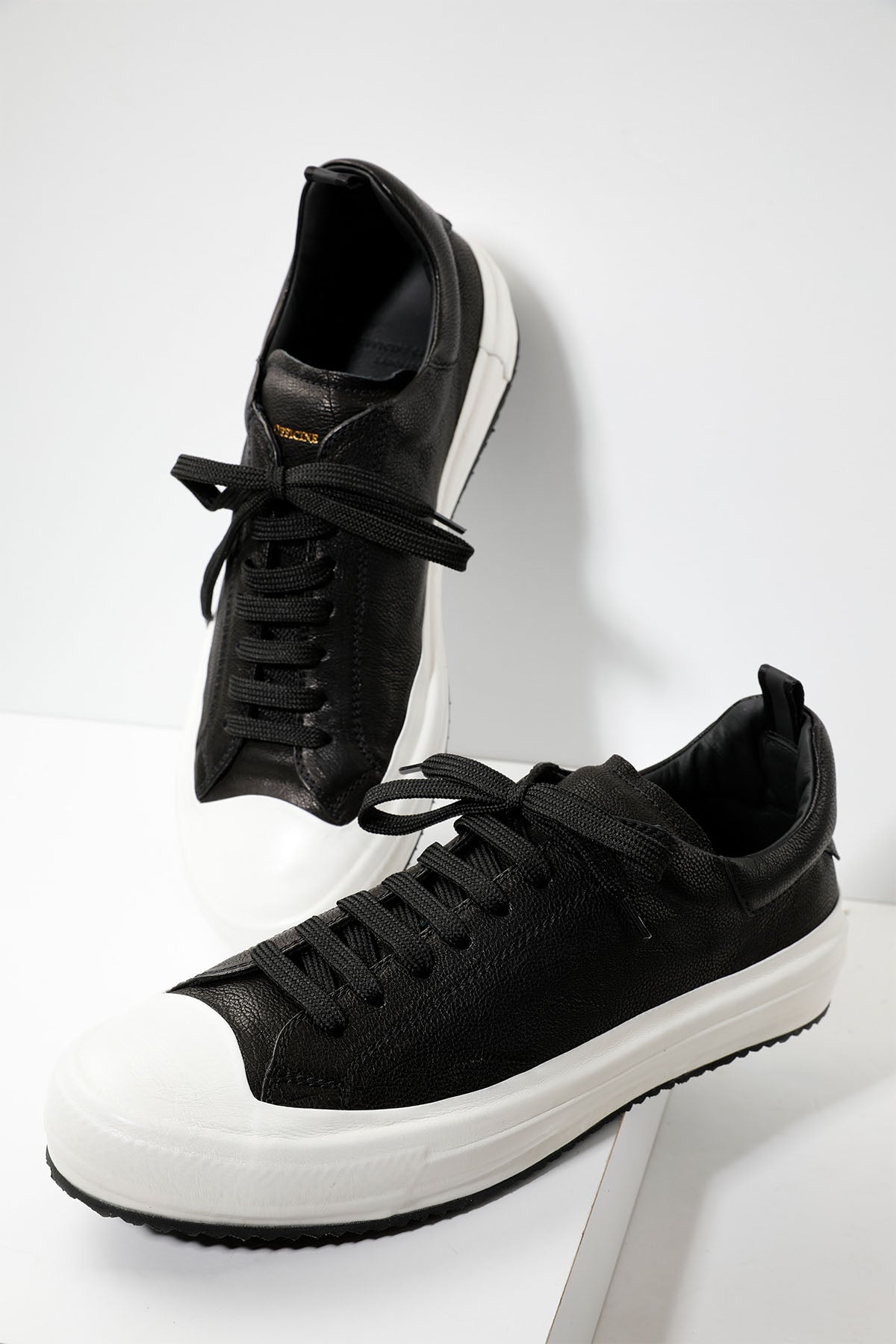 Officine Creative Mes Deri Sneaker Ayakkabı-Libas Trendy Fashion Store