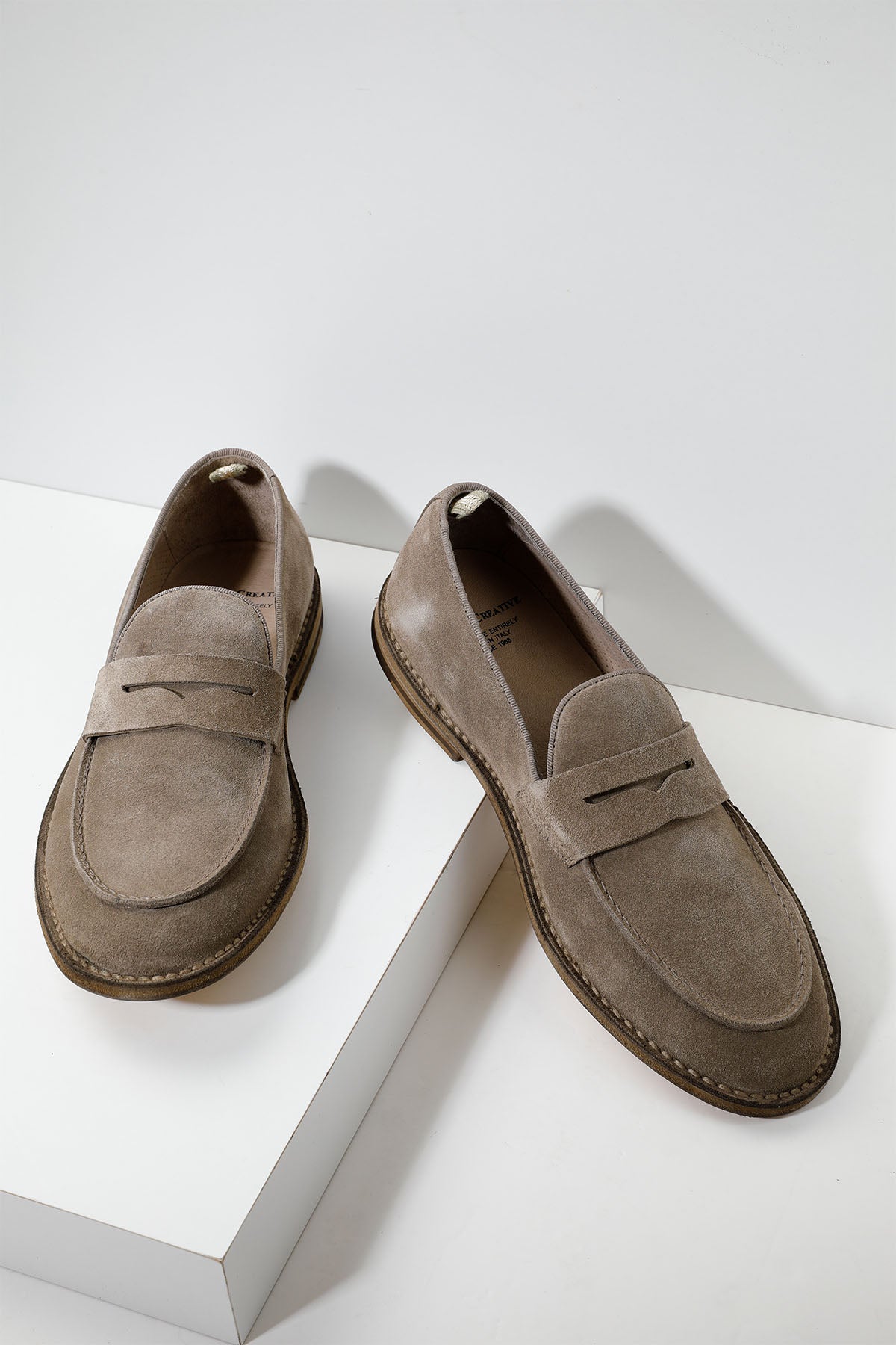 Officine Creative Steple Süet Loafer Ayakkabı-Libas Trendy Fashion Store