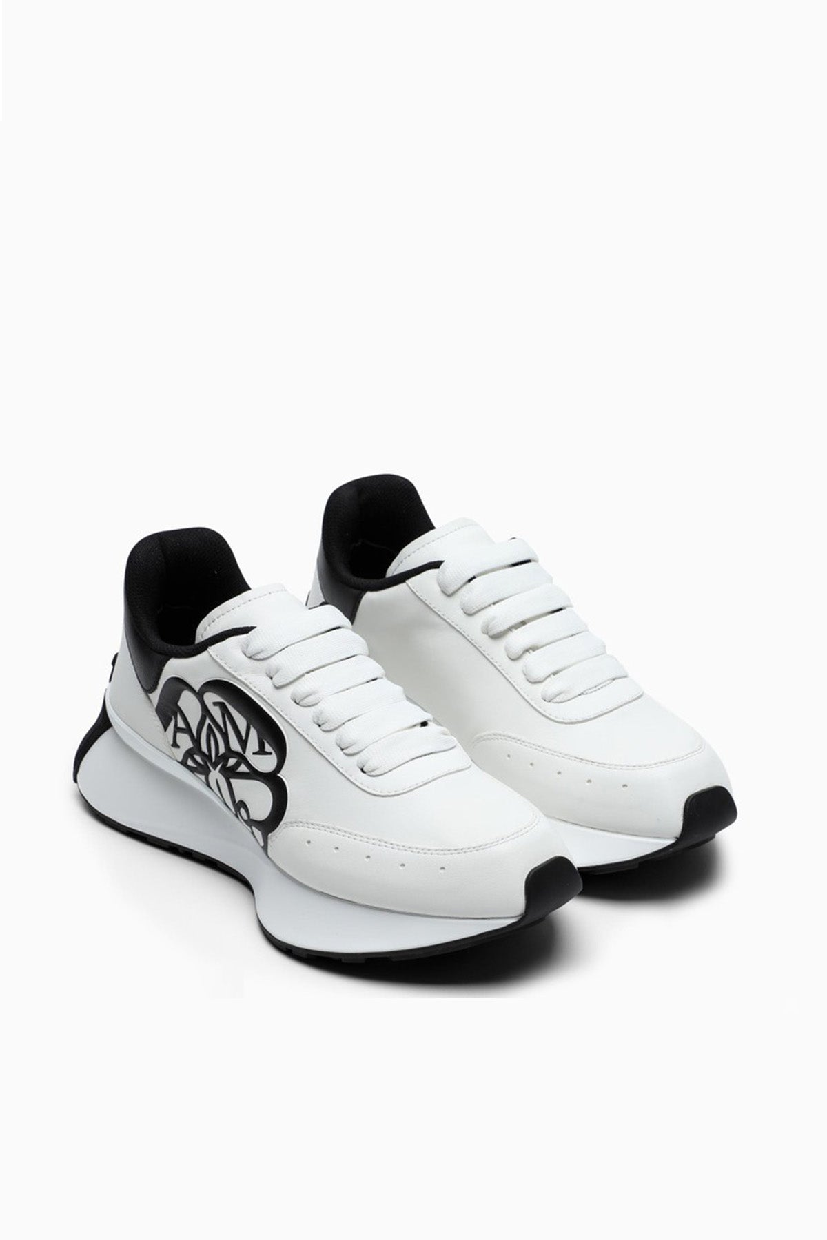 Alexander Mcqueen Deri Sneaker Ayakkabı-Libas Trendy Fashion Store