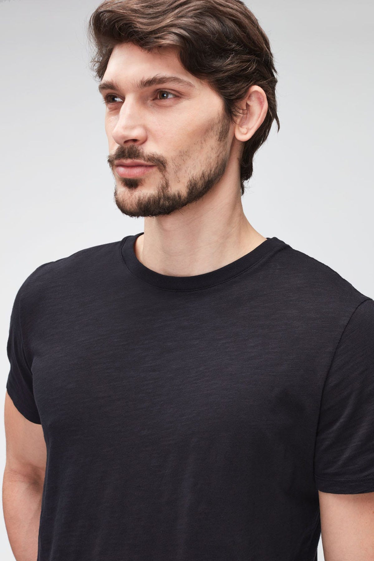 7 For All Mankind Yuvarlak Yaka Organik Pamuklu T-shirt-Libas Trendy Fashion Store