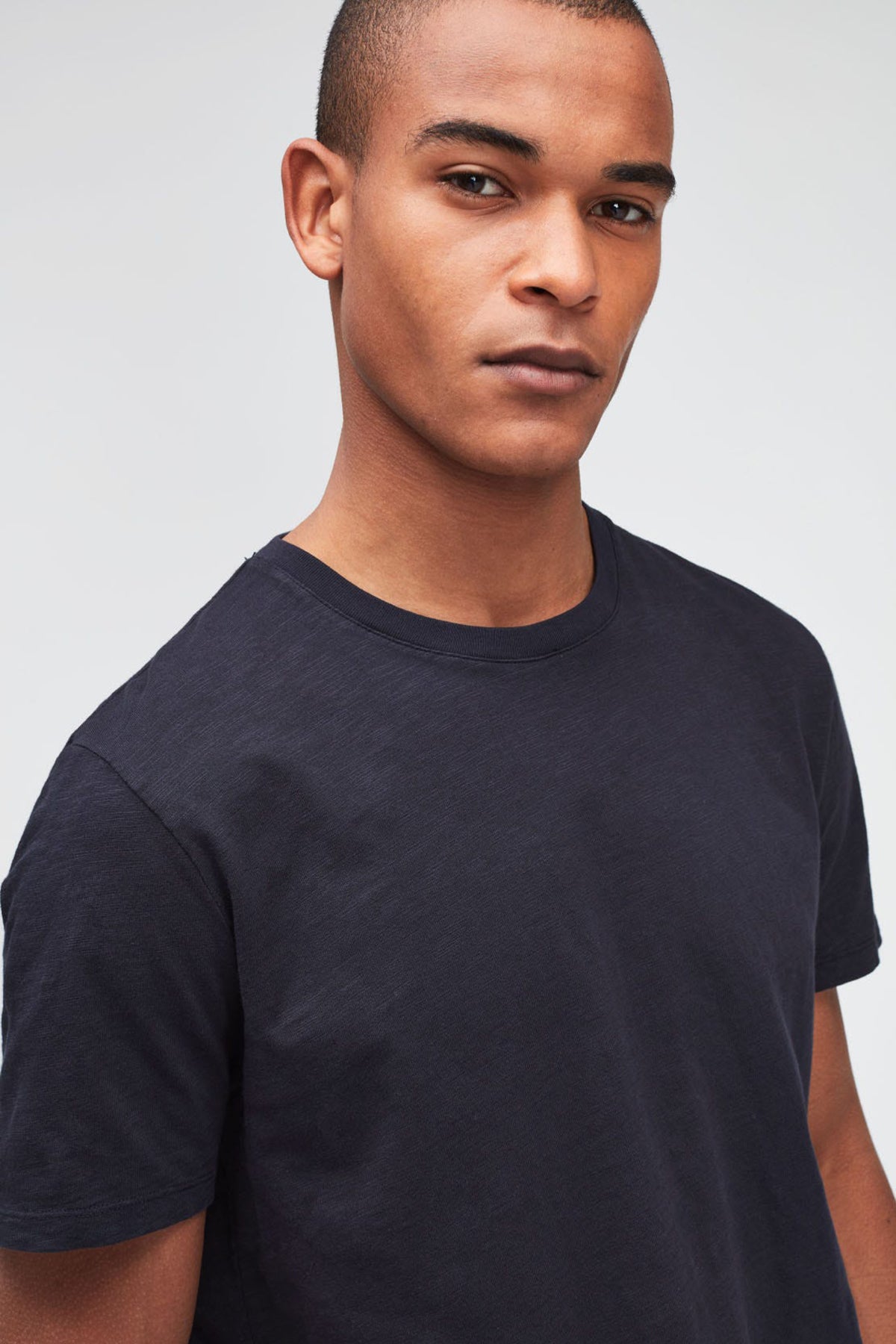 7 For All Mankind Yuvarlak Yaka Organik Pamuklu T-shirt-Libas Trendy Fashion Store