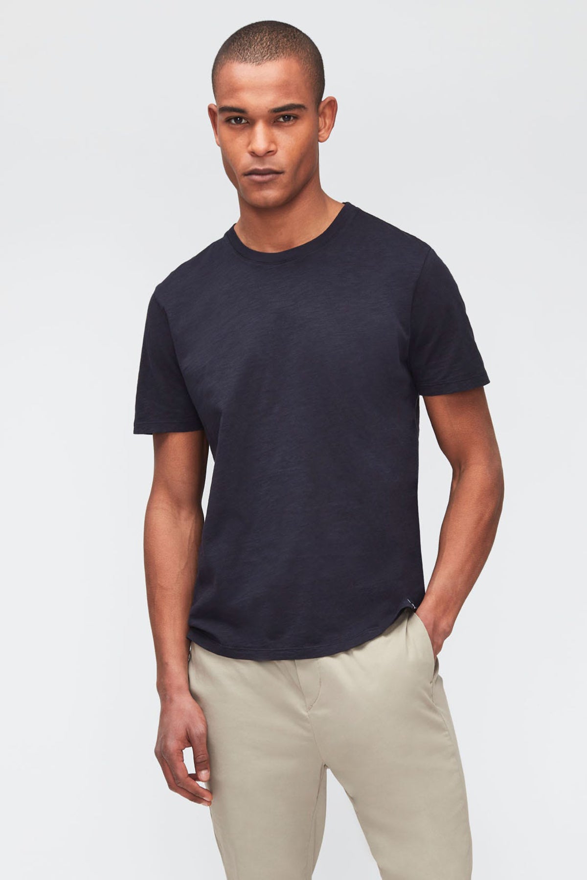 7 For All Mankind Yuvarlak Yaka Organik Pamuklu T-shirt-Libas Trendy Fashion Store