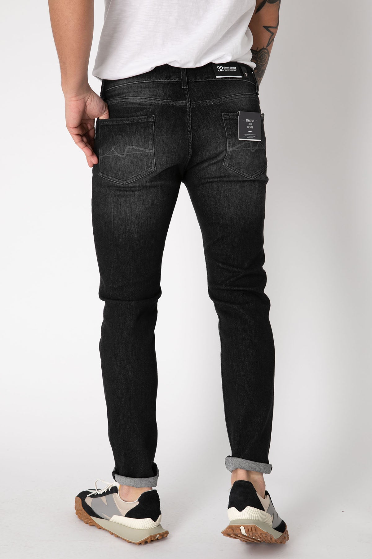 7 For All Mankind Slimmy Tapered Modern Slim Fit Jeans-Libas Trendy Fashion Store