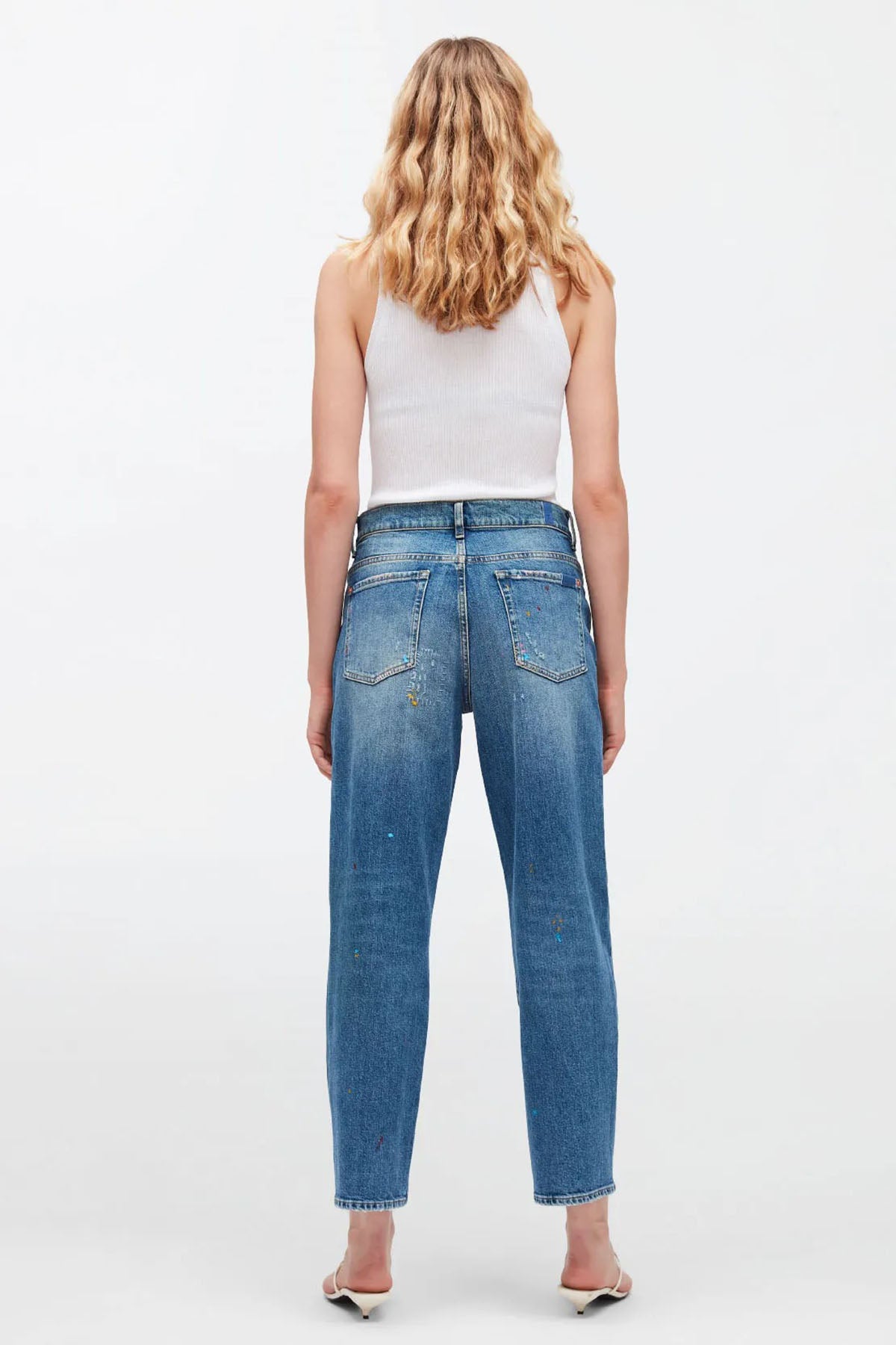 7 For All Mankind Modern Straight Fit Streç Jeans-Libas Trendy Fashion Store