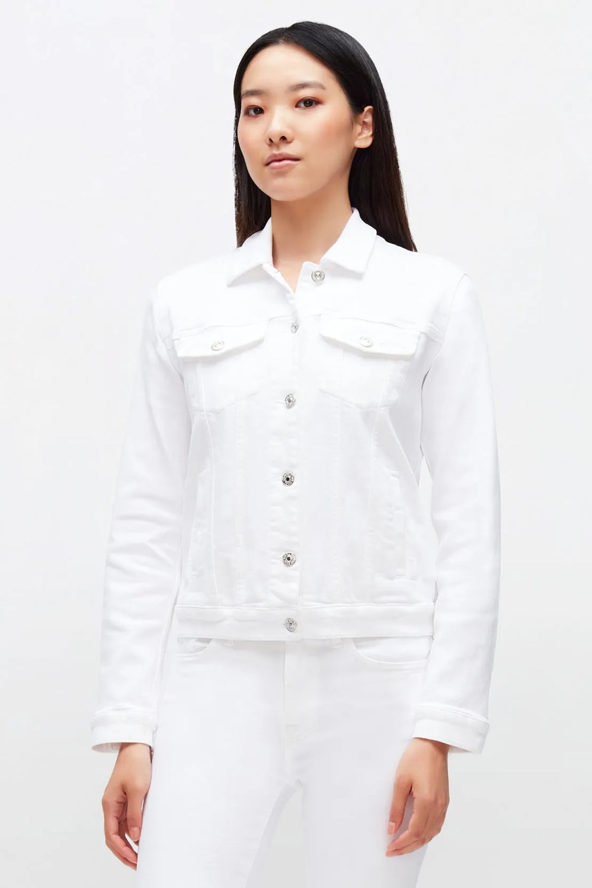 7 For All Mankind Luxe Vintage Streç Denim Ceket-Libas Trendy Fashion Store