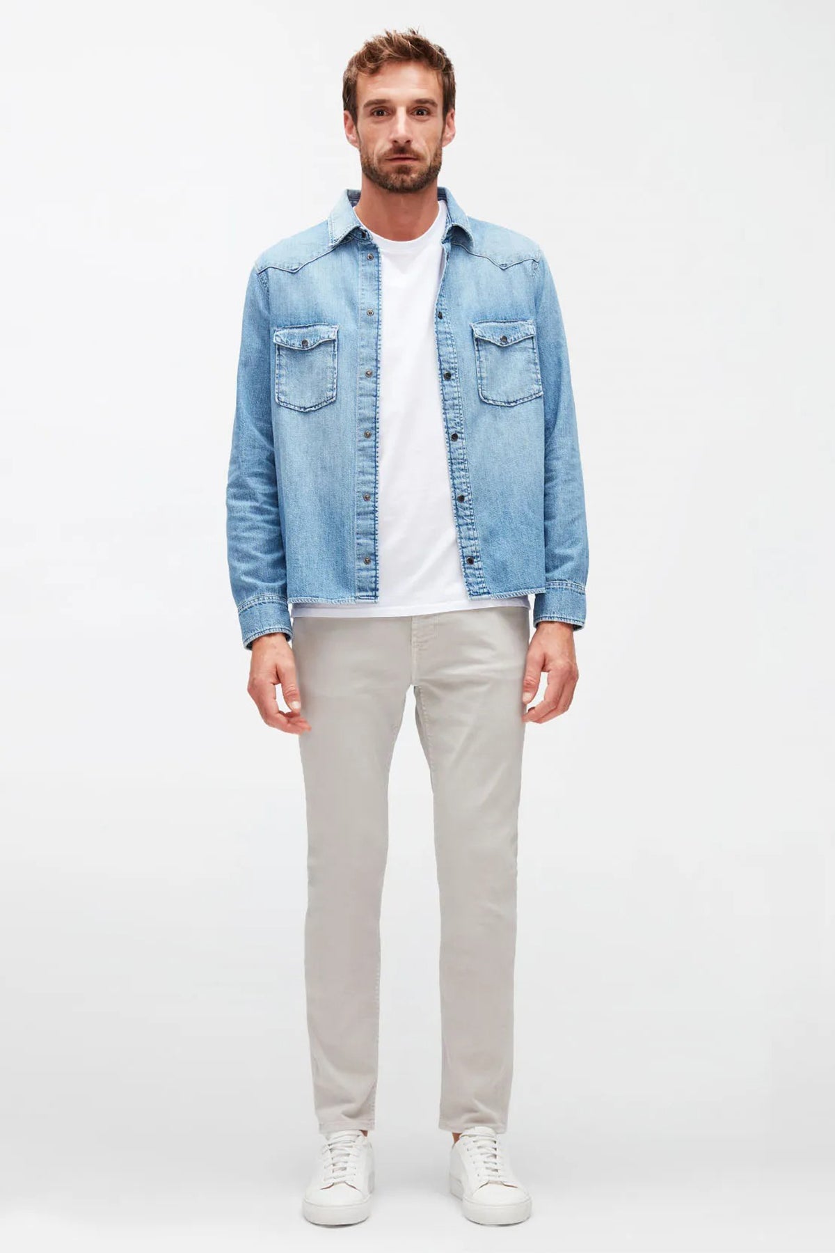 7 For All Mankind Ronnie Skinny Fit Streç Jeans-Libas Trendy Fashion Store