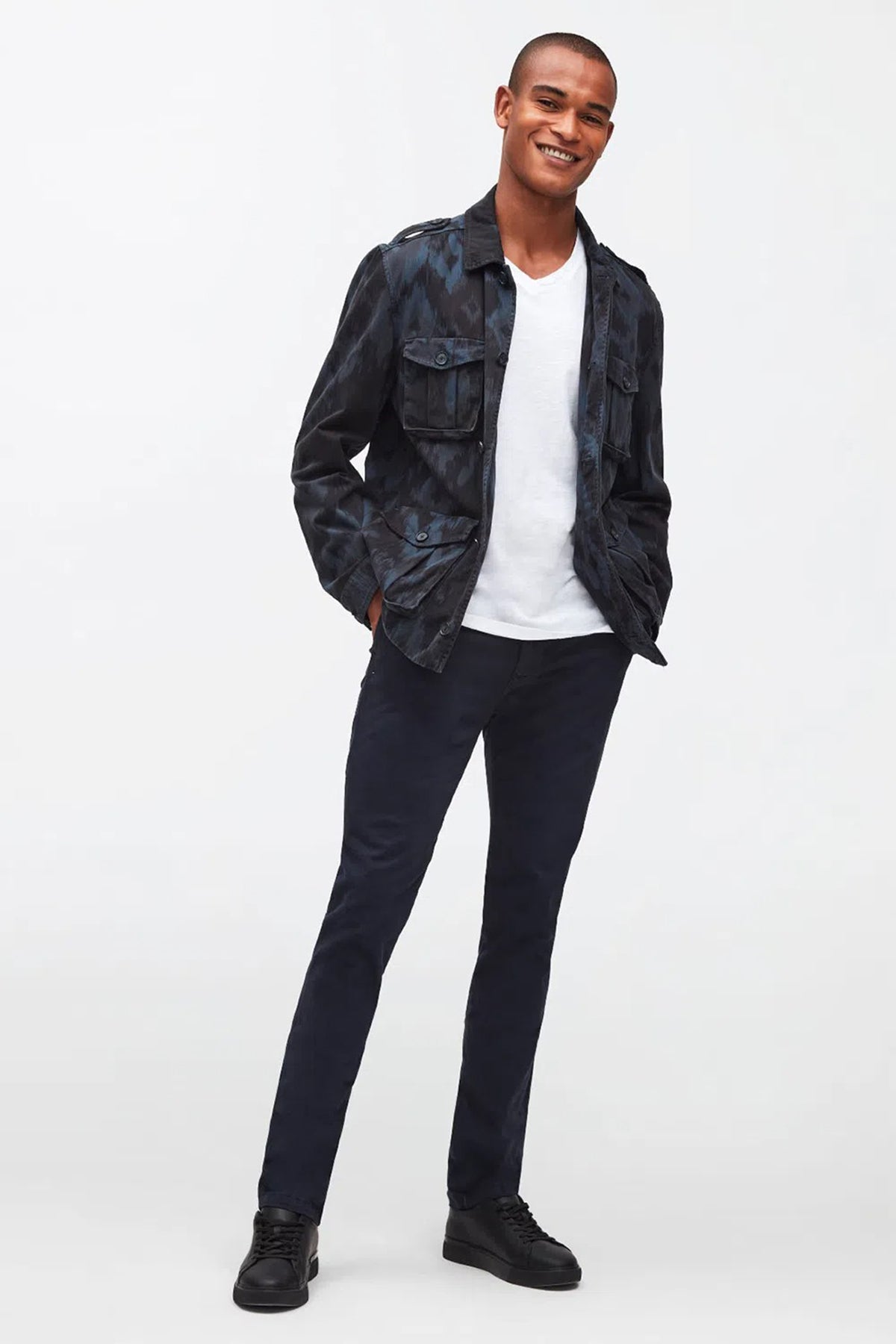 7 For All Mankind Beli Lastikli Slim Fit Streç Pantolon-Libas Trendy Fashion Store