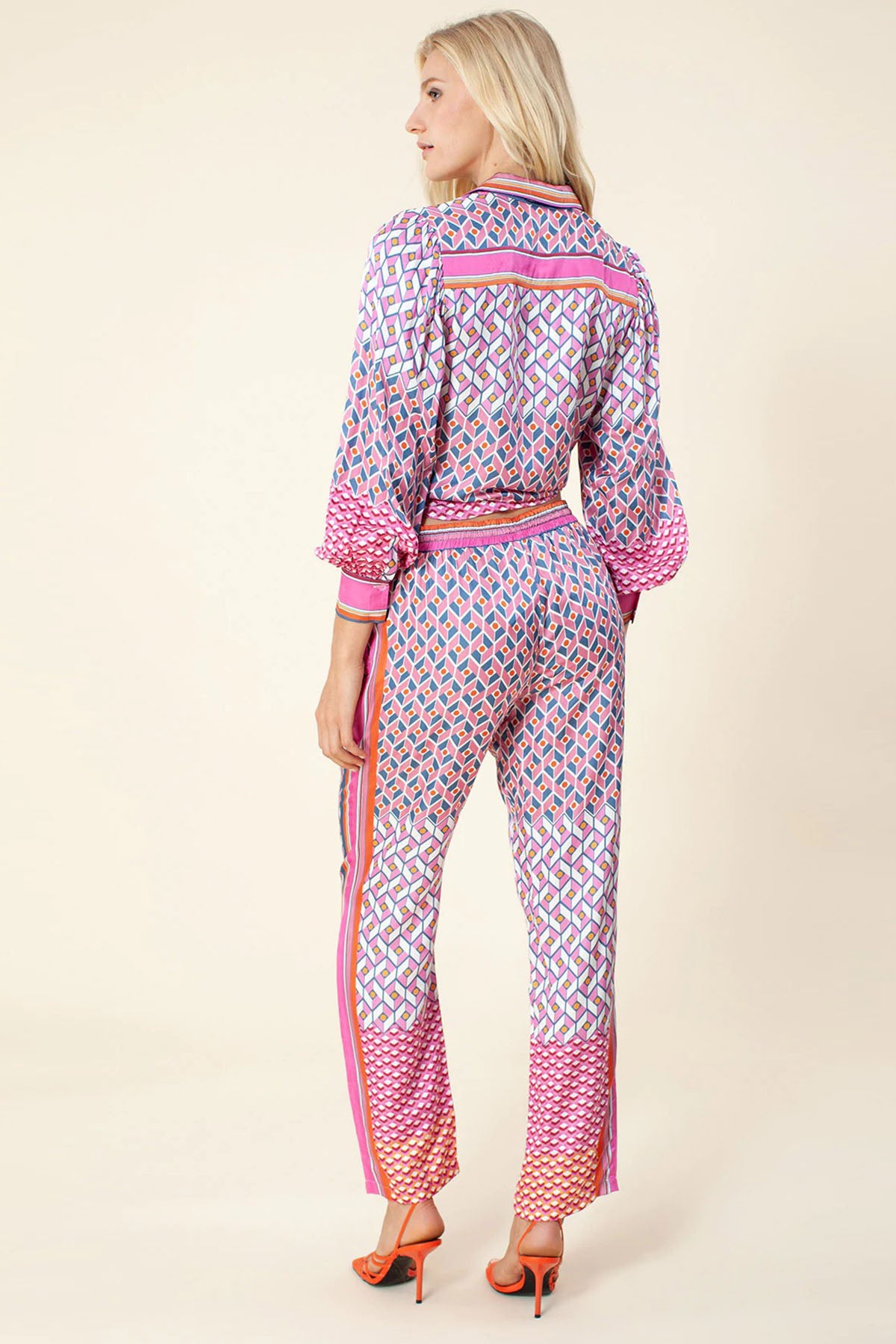 Hale Bob İpekli Bağlamalı Gömlek-Libas Trendy Fashion Store