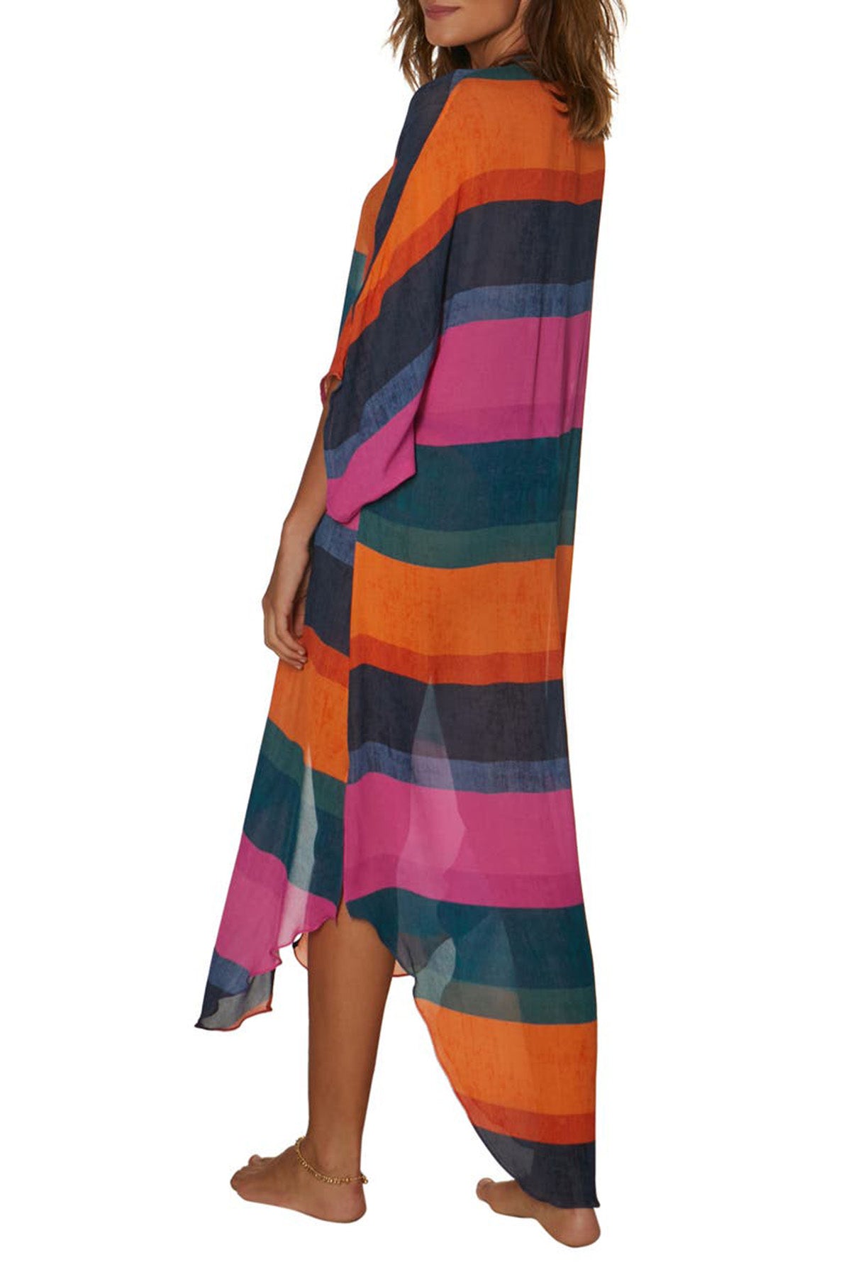 Vix Goa Braid Düğmeli Kimono-Libas Trendy Fashion Store