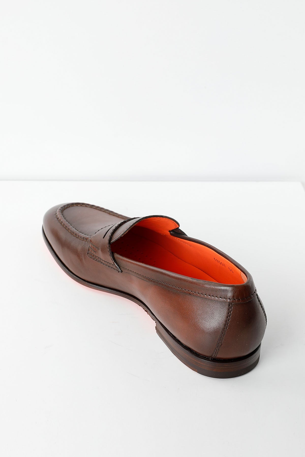 Santoni Goodyear Taban Deri Loafer Ayakkabı