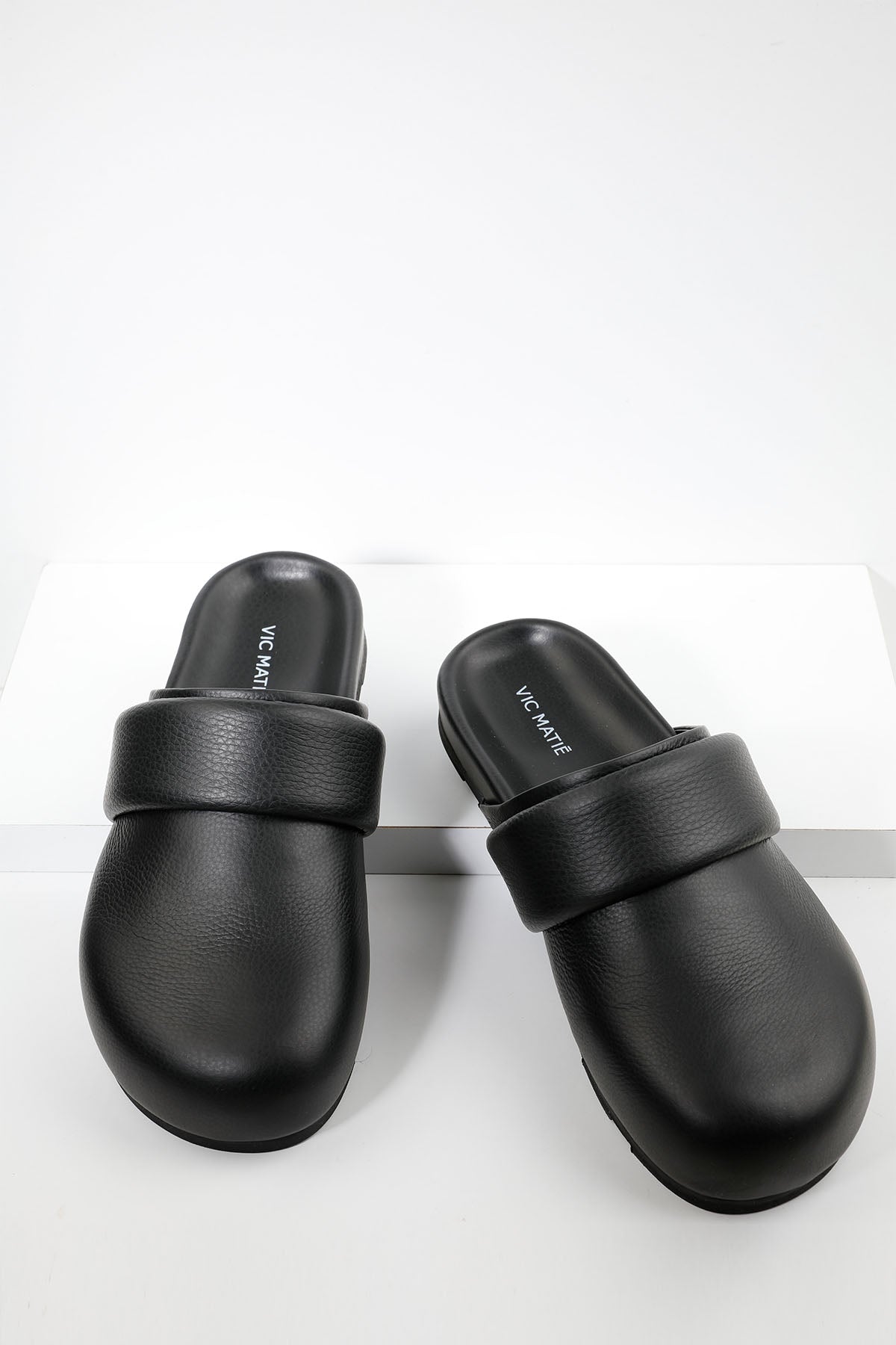 Vic Matie Bantlı Deri Sabo Terlik-Libas Trendy Fashion Store