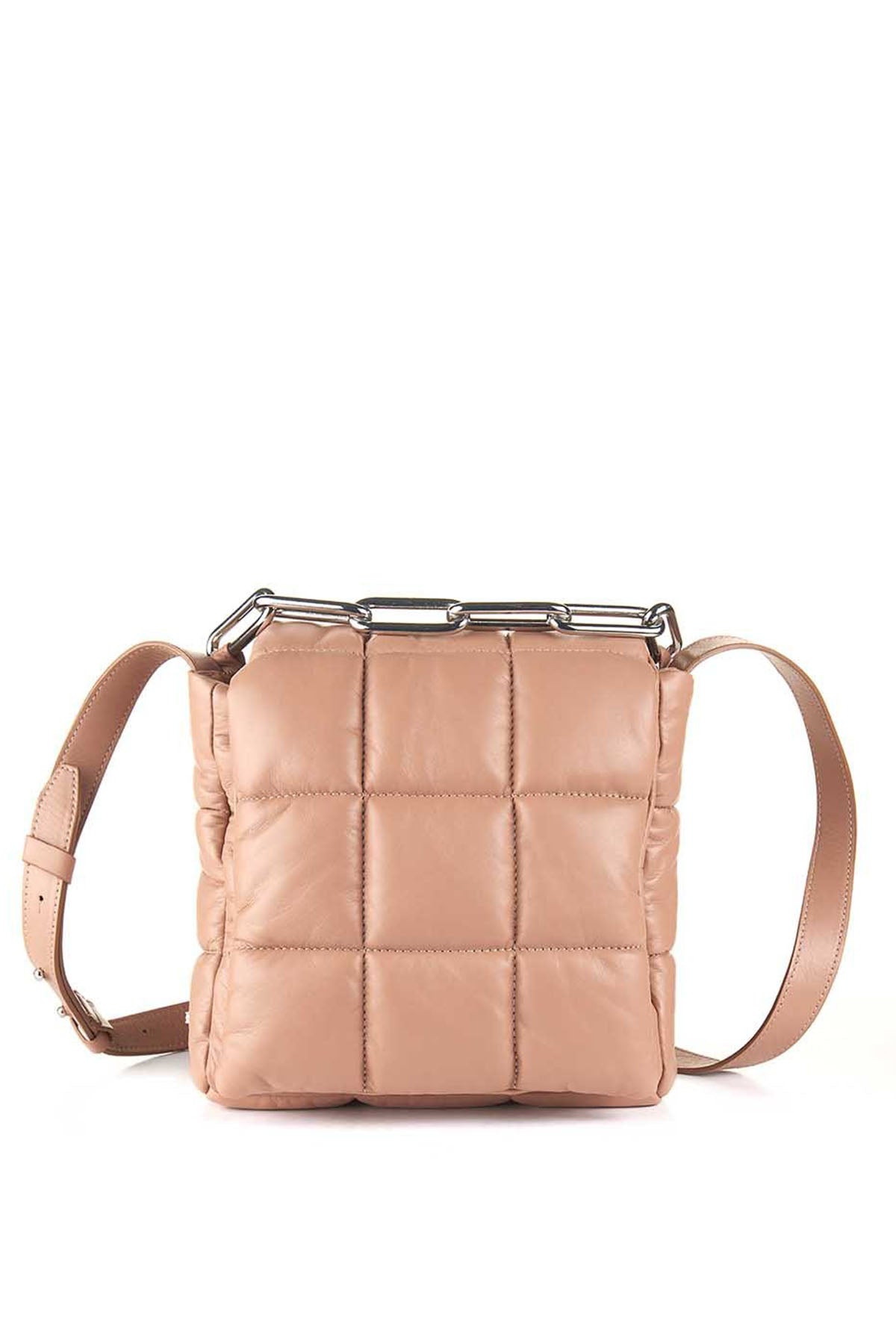 Vic Matie Samira Deri Kapitone Çanta-Libas Trendy Fashion Store