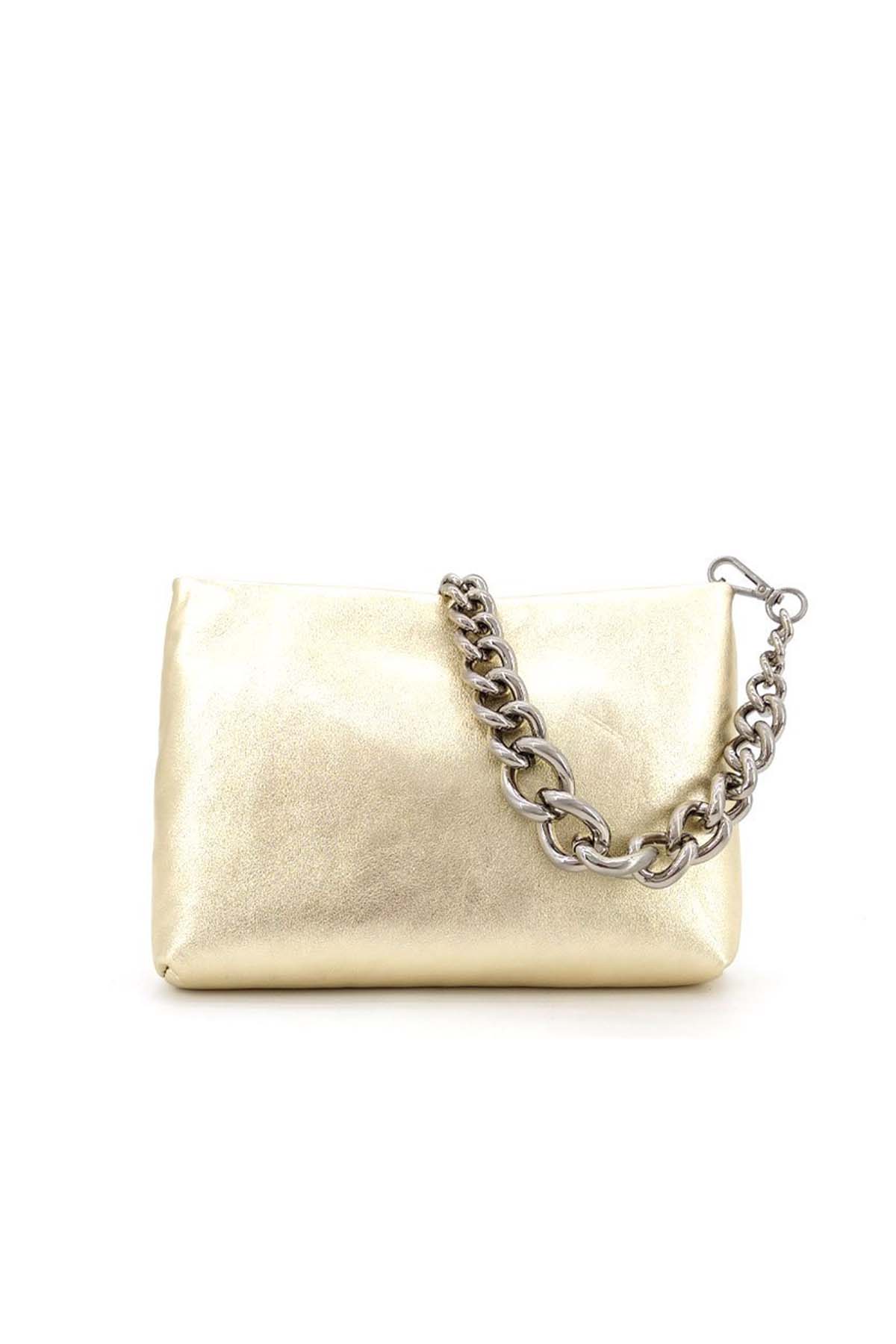 Gianni Chiarini Brenda Zincir Askılı Deri Çanta-Libas Trendy Fashion Store