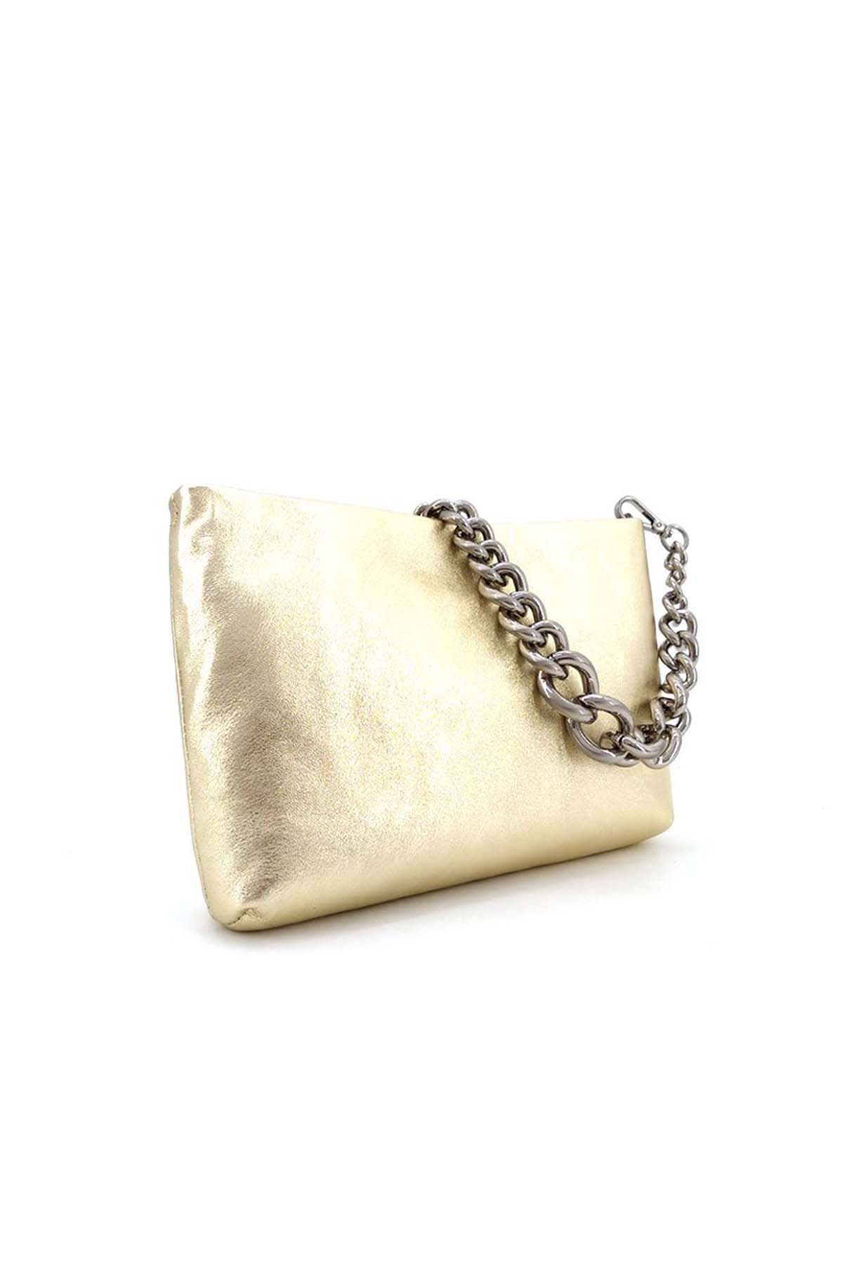 Gianni Chiarini Brenda Zincir Askılı Deri Çanta-Libas Trendy Fashion Store