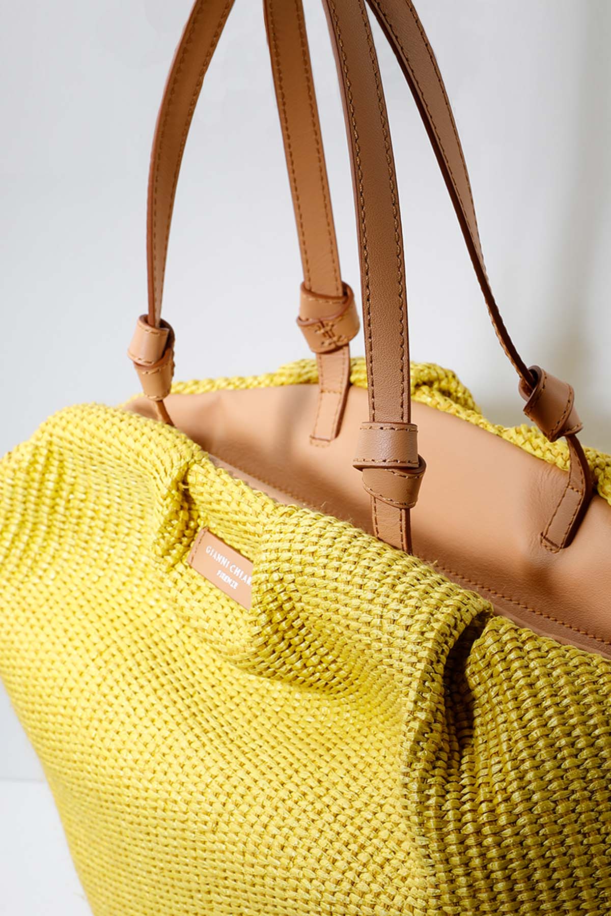 Gianni Chiarini Venere Hasır Örgü Çanta-Libas Trendy Fashion Store