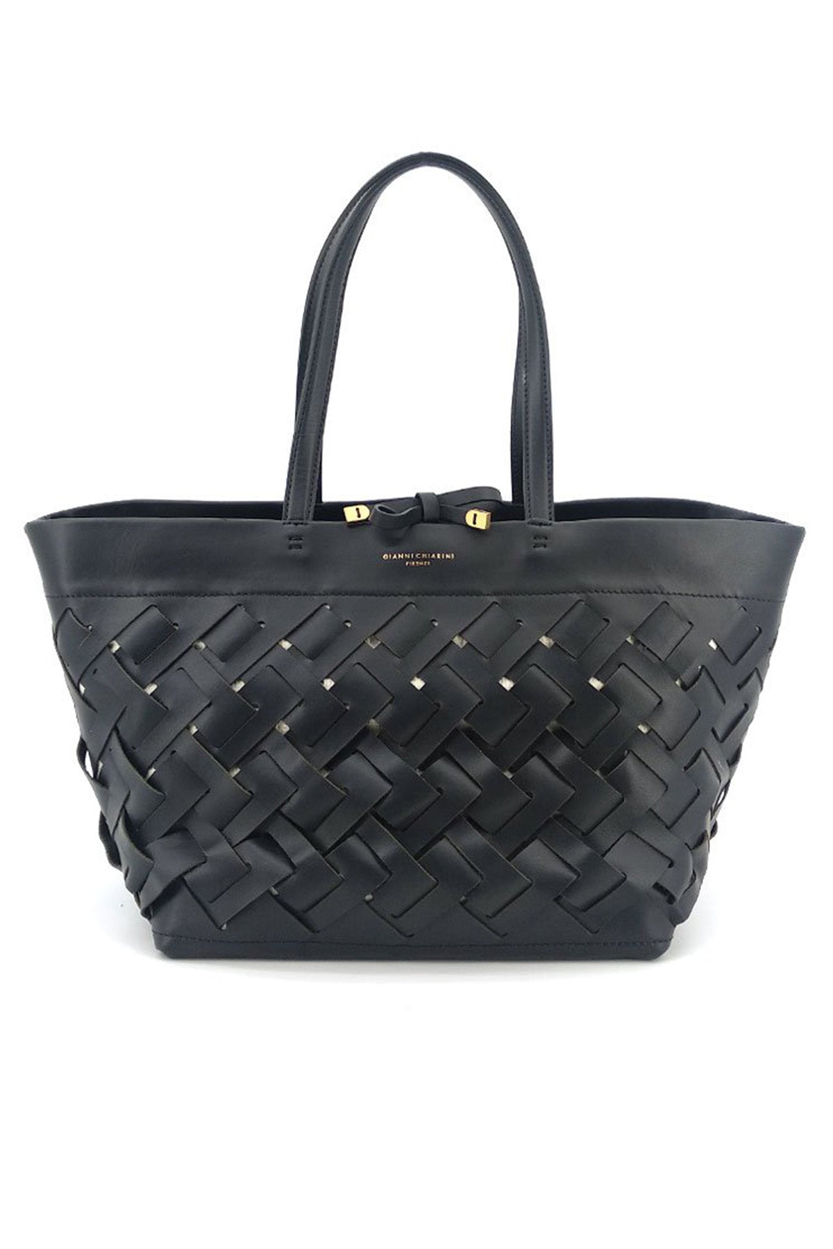 Gianni Chiarini Nur Örgü Deri Shopping Bag Çanta-Libas Trendy Fashion Store