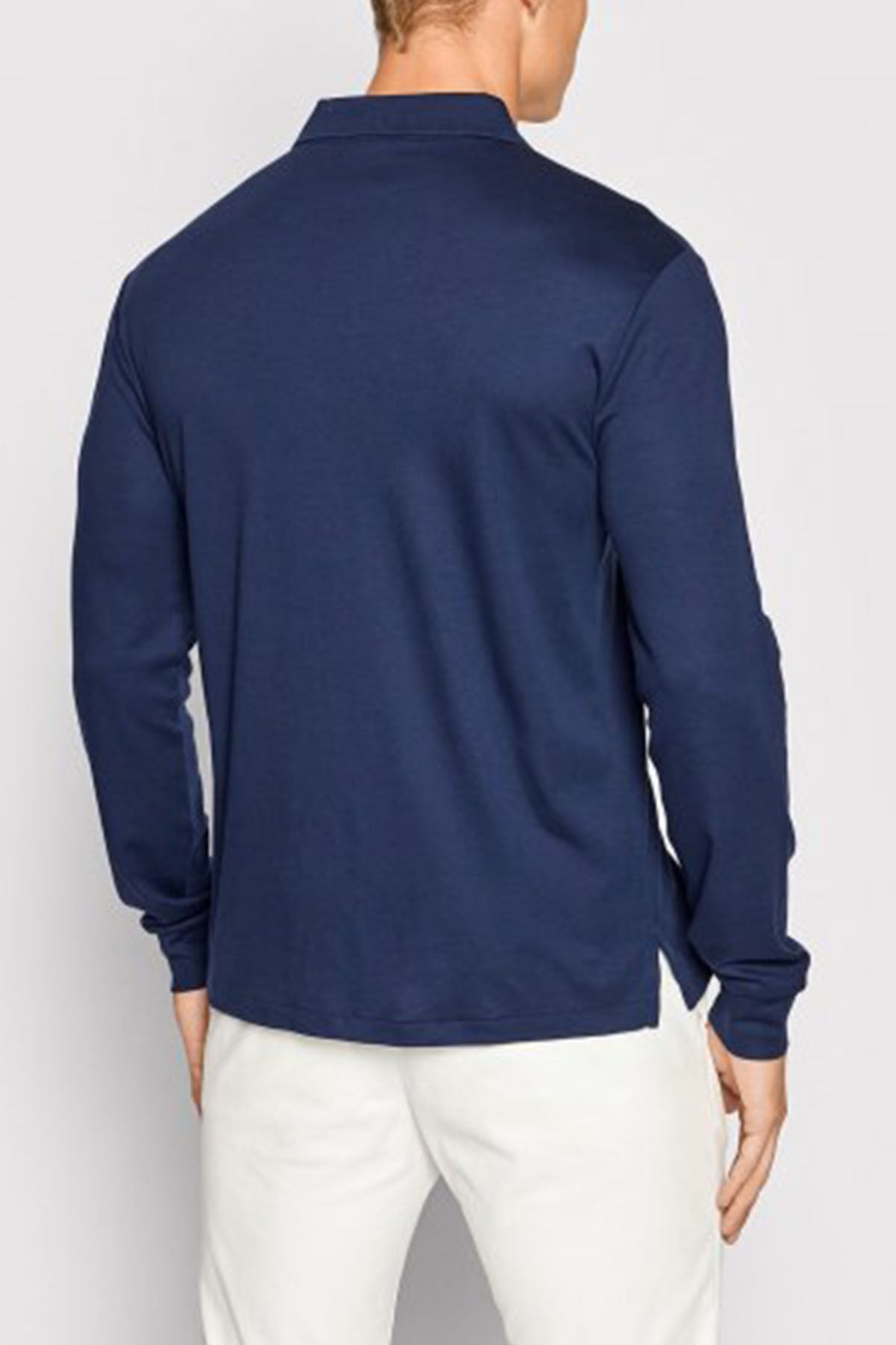 Polo Ralph Lauren Slim Fit Polo Yaka Uzun Kollu T-shirt-Libas Trendy Fashion Store