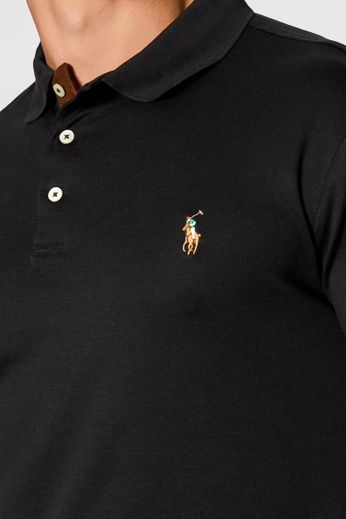 Polo Ralph Lauren Slim Fit Polo Yaka Uzun Kollu T-shirt-Libas Trendy Fashion Store