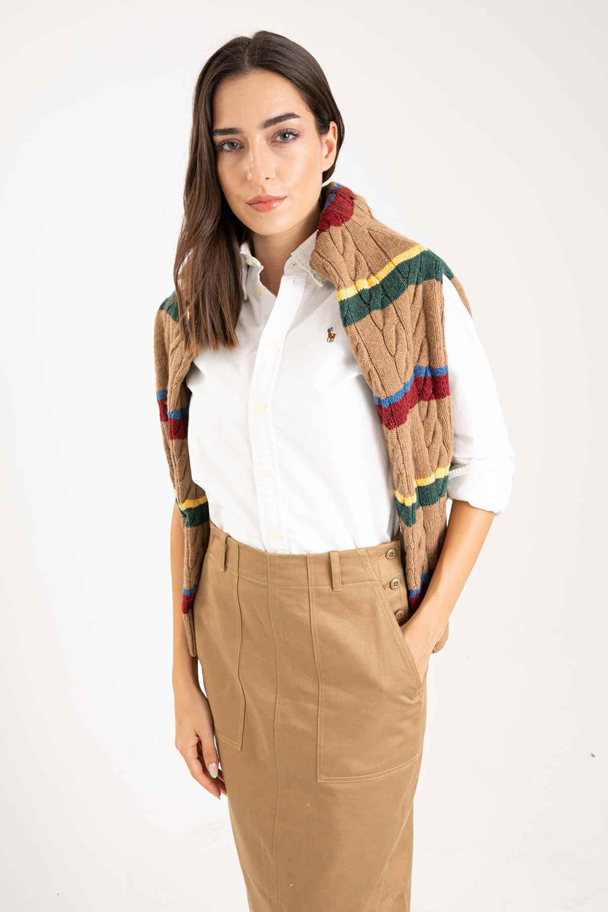 Polo Ralph Lauren Slim Fit Oxford Gömlek-Libas Trendy Fashion Store