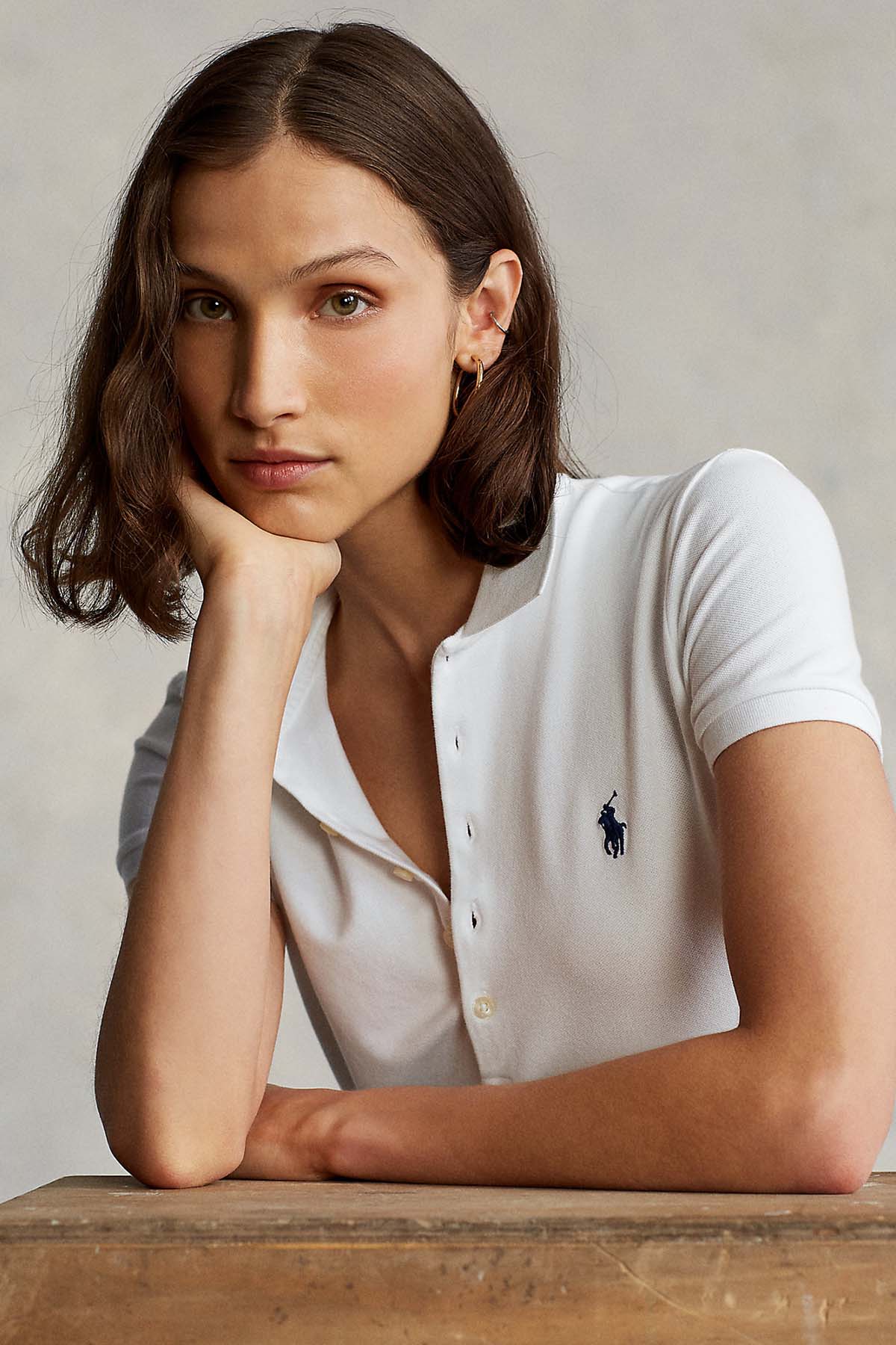 Polo Ralph Lauren Slim Fit Polo Yaka T-shirt-Libas Trendy Fashion Store