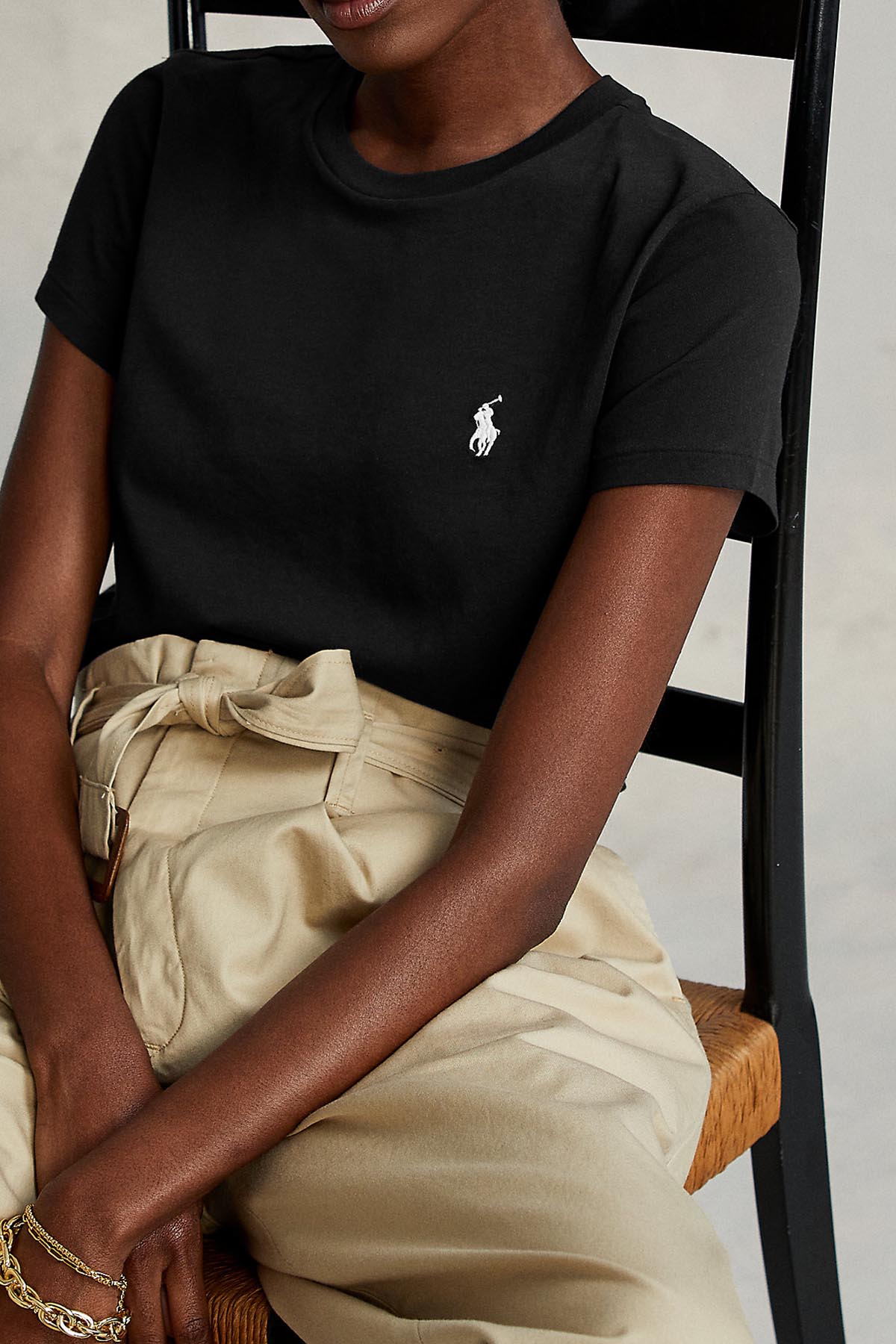 Polo Ralph Lauren Custom Fit Yuvarlak Yaka T-shirt-Libas Trendy Fashion Store