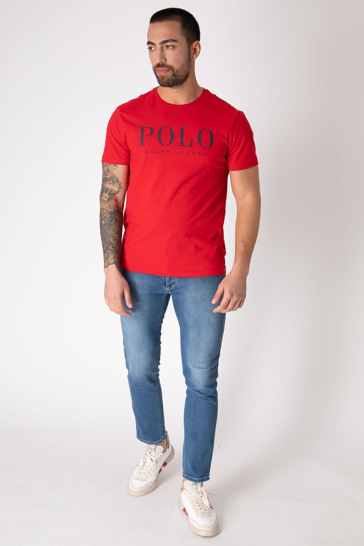 Polo Ralph Lauren Custom Slim Fit Logolu T-shirt-Libas Trendy Fashion Store