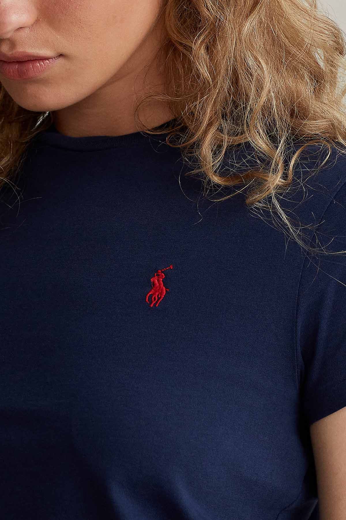 Polo Ralph Lauren Custom Fit Yuvarlak Yaka T-shirt-Libas Trendy Fashion Store